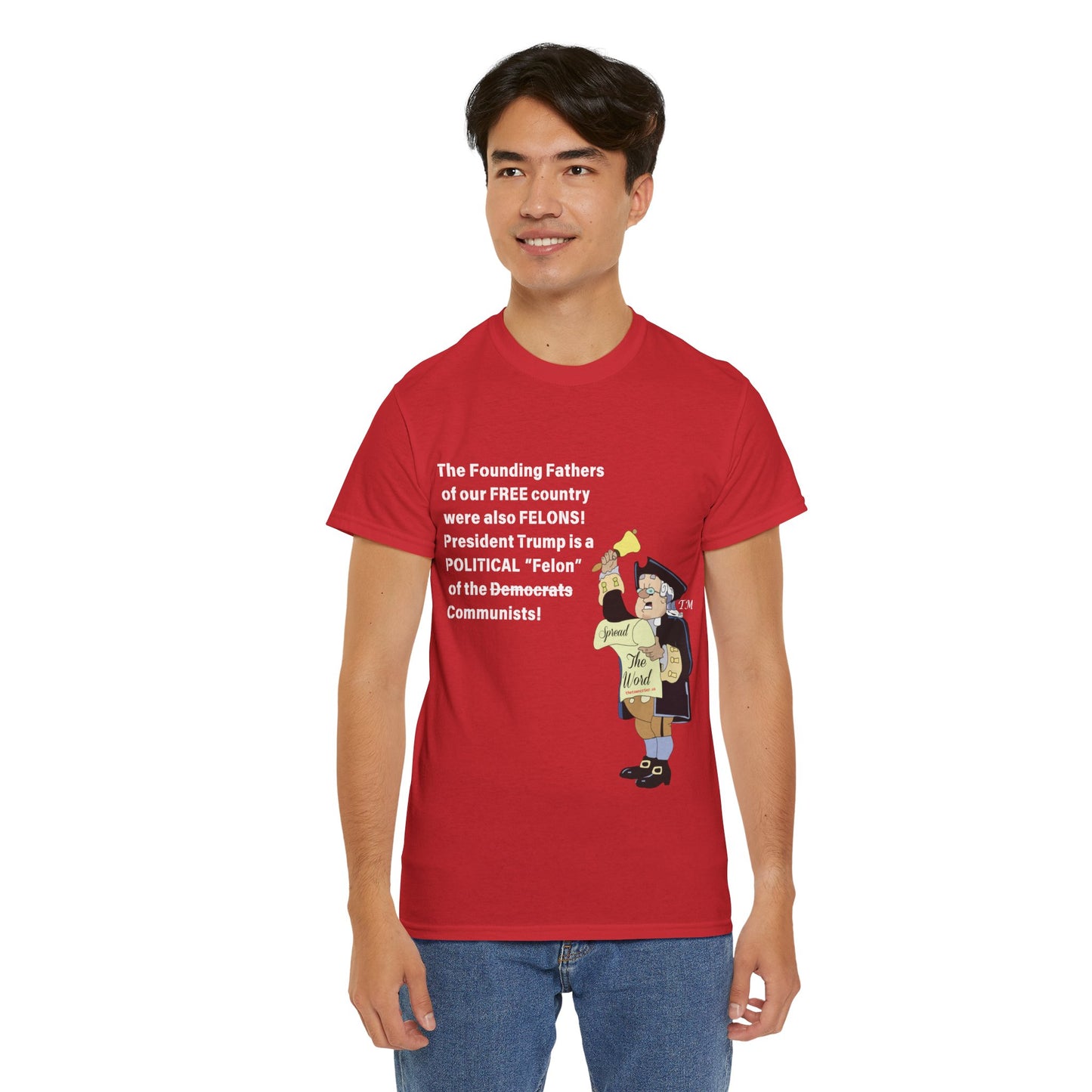 Founding Felons Unisex Heavy Cotton Tee