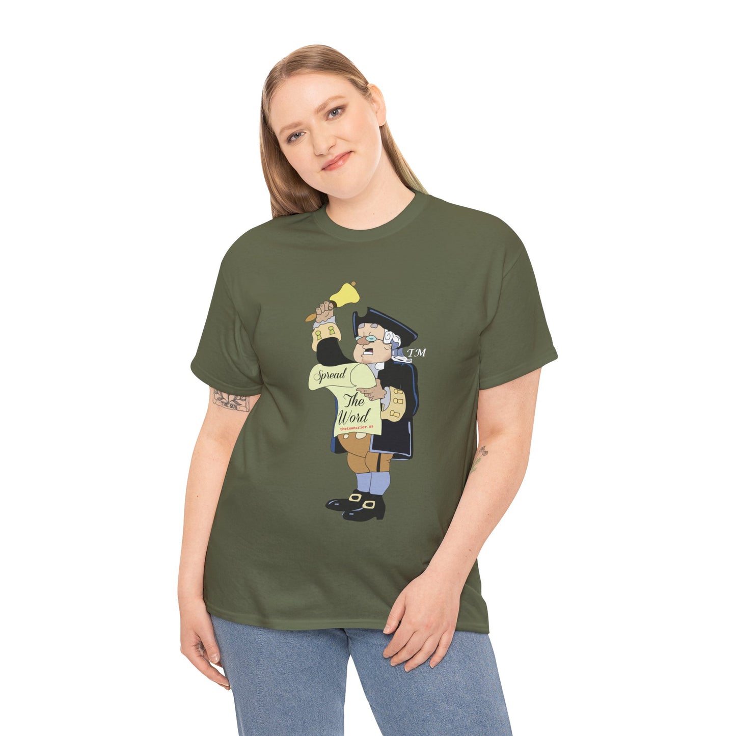 Patience is running Low Unisex Heavy Cotton Tee