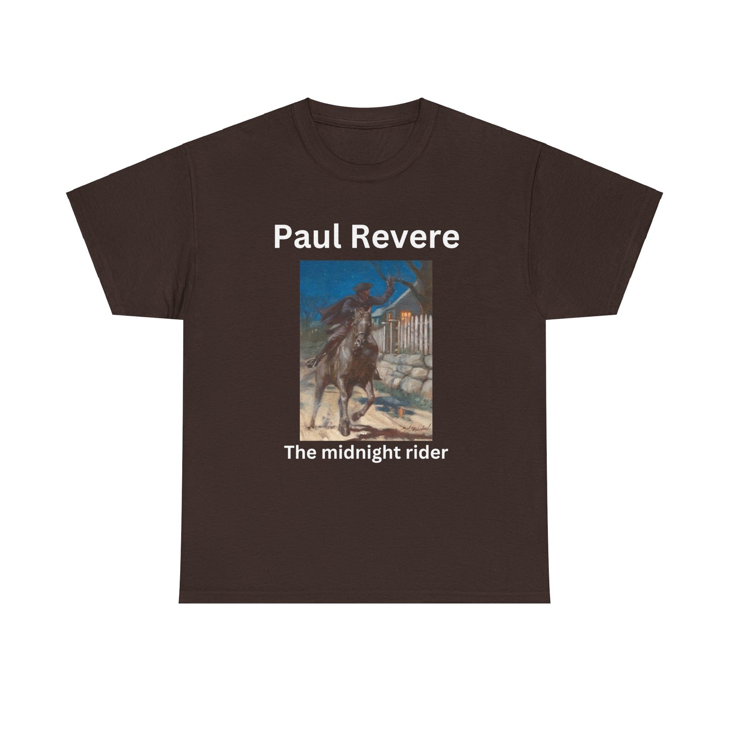Paul Revere Unisex Heavy Cotton Tee