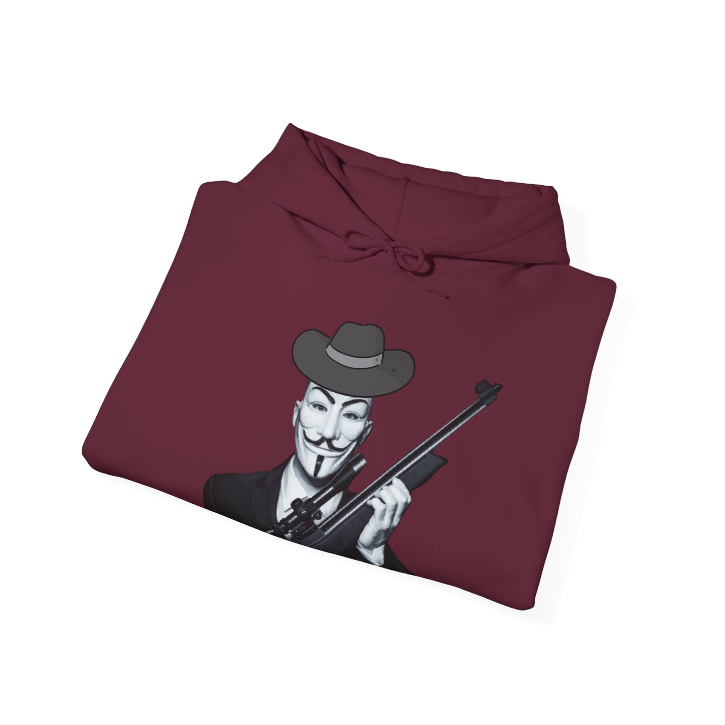 Guy Fawkes Hoodie Unisex Heavy Blend™ Hooded Sweatshirt