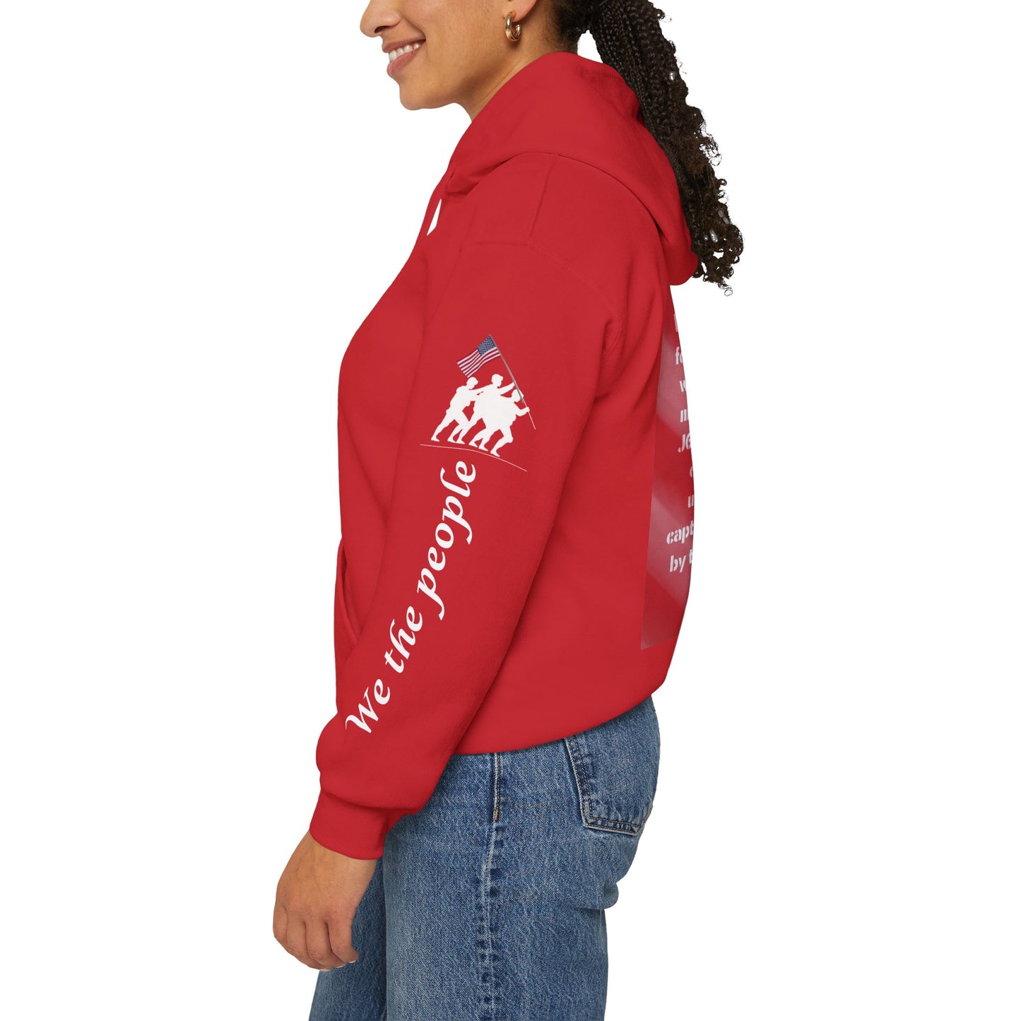 J6 POW DC. Unisex Heavy Blend™ Hooded Sweatshirt