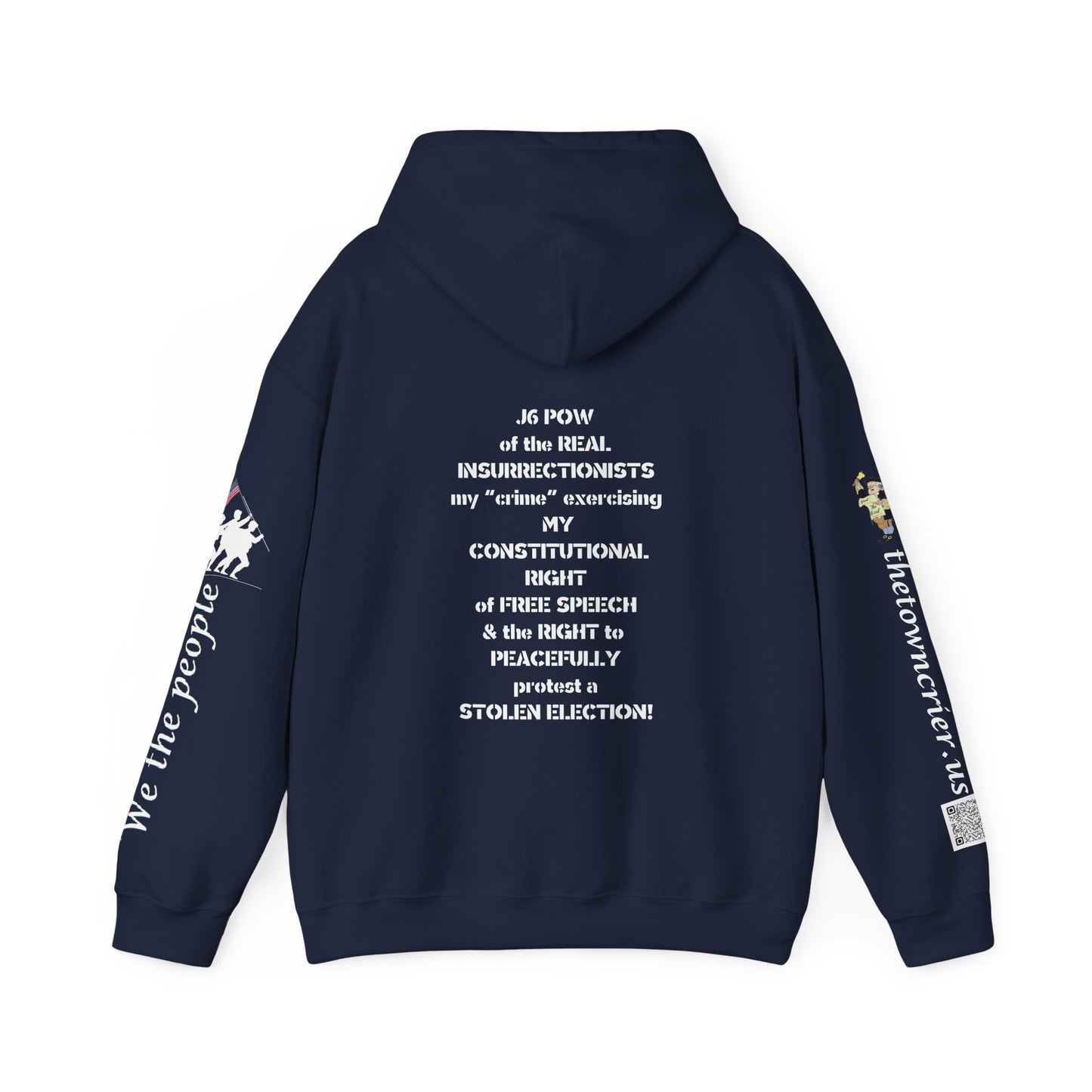 J6 POW Unisex Heavy Blend™ Hooded Sweatshirt