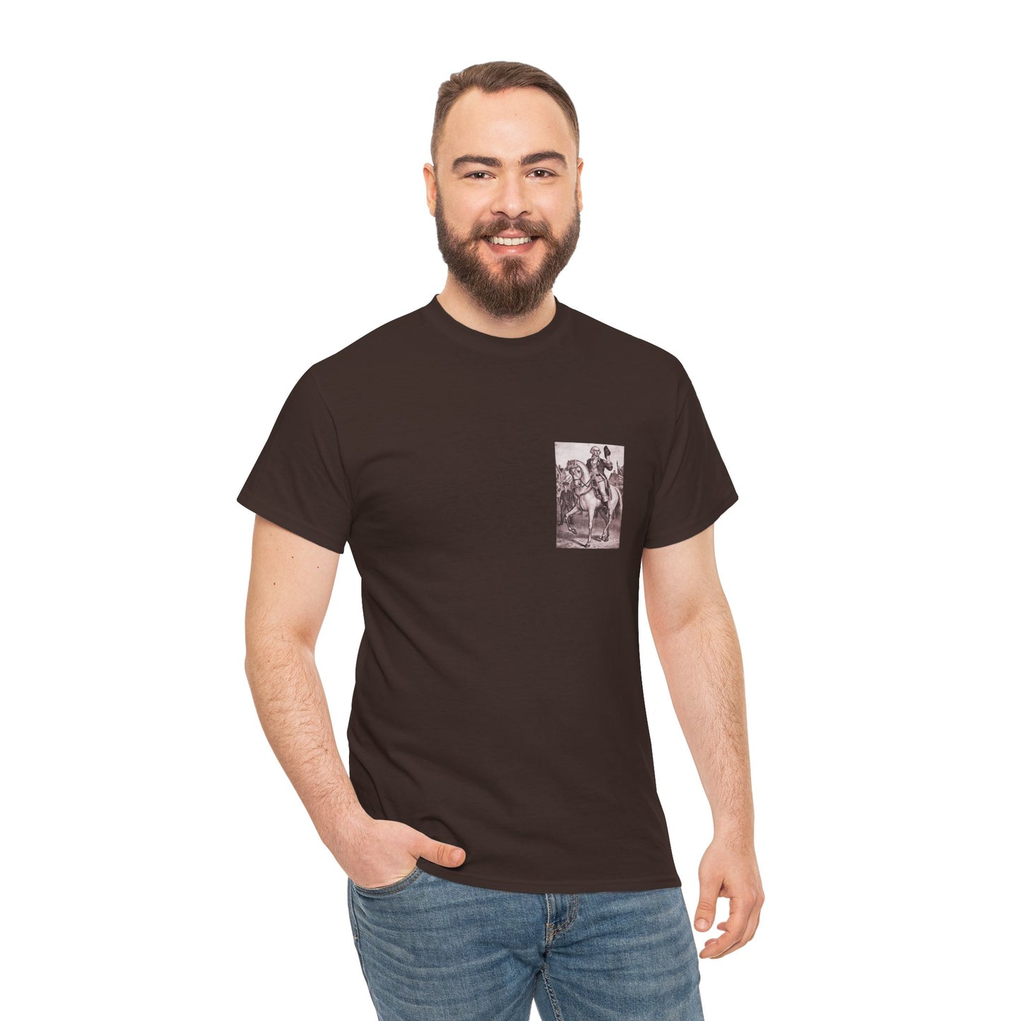 George Washington Unisex Heavy Cotton Tee