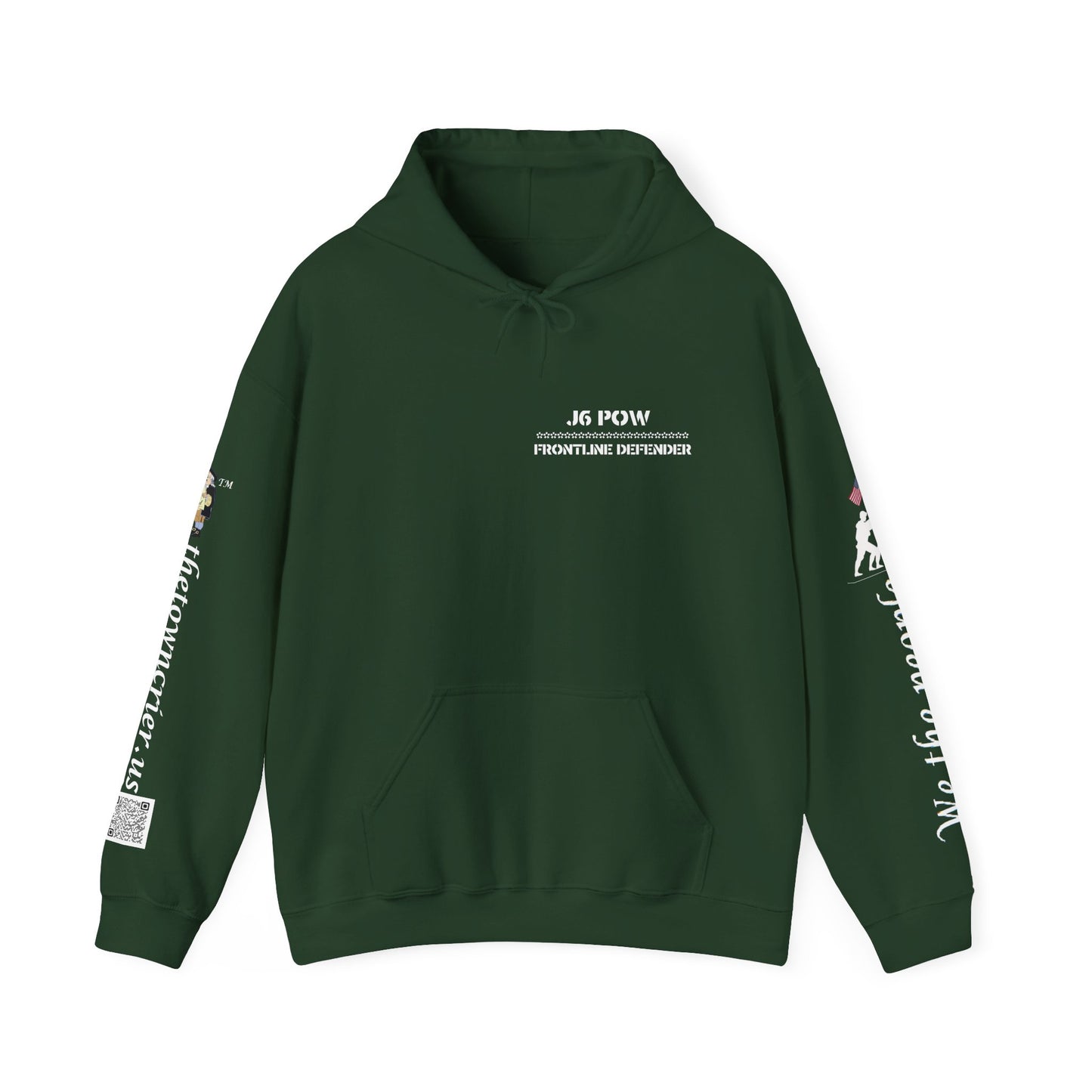J6 POW Unisex Heavy Blend™ Hooded Sweatshirt