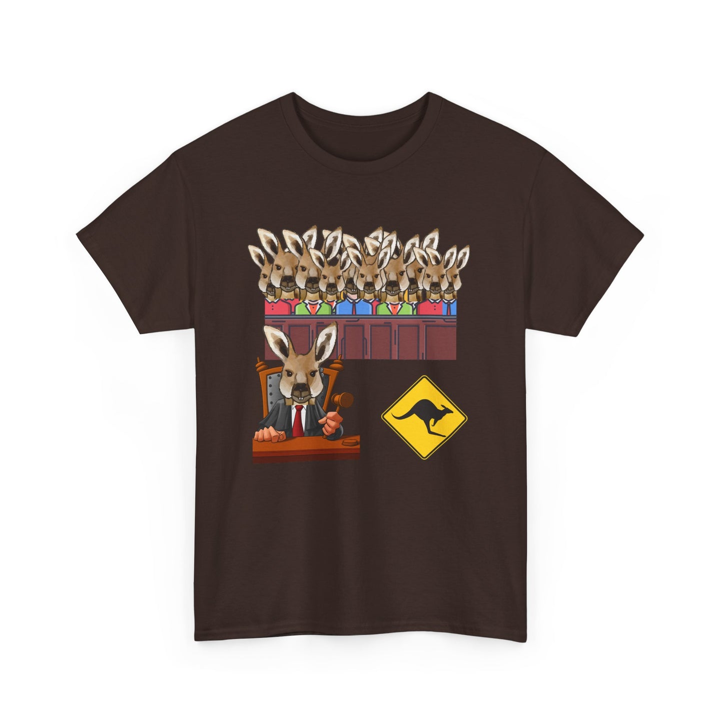 Kangaroo Court Unisex Heavy Cotton Tee