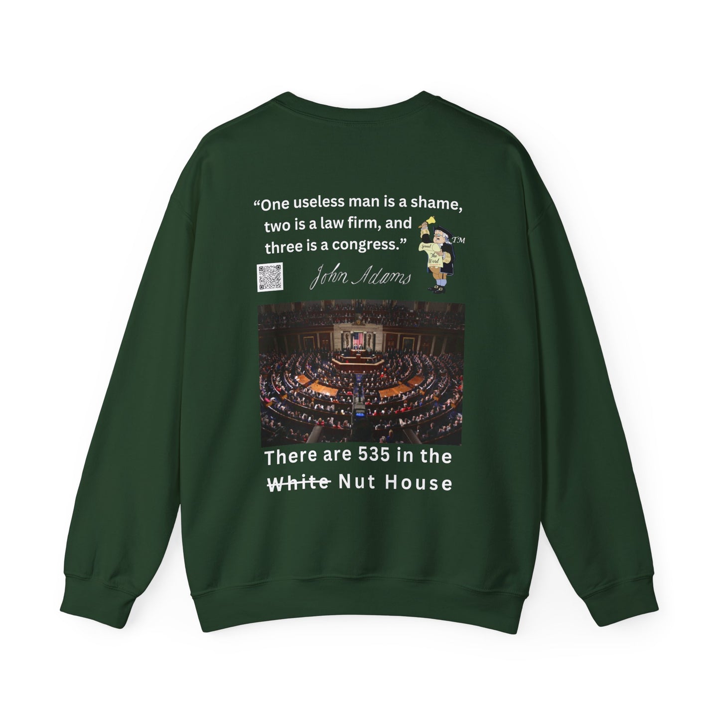 John Adams Unisex Heavy Blend™ Crewneck Sweatshirt