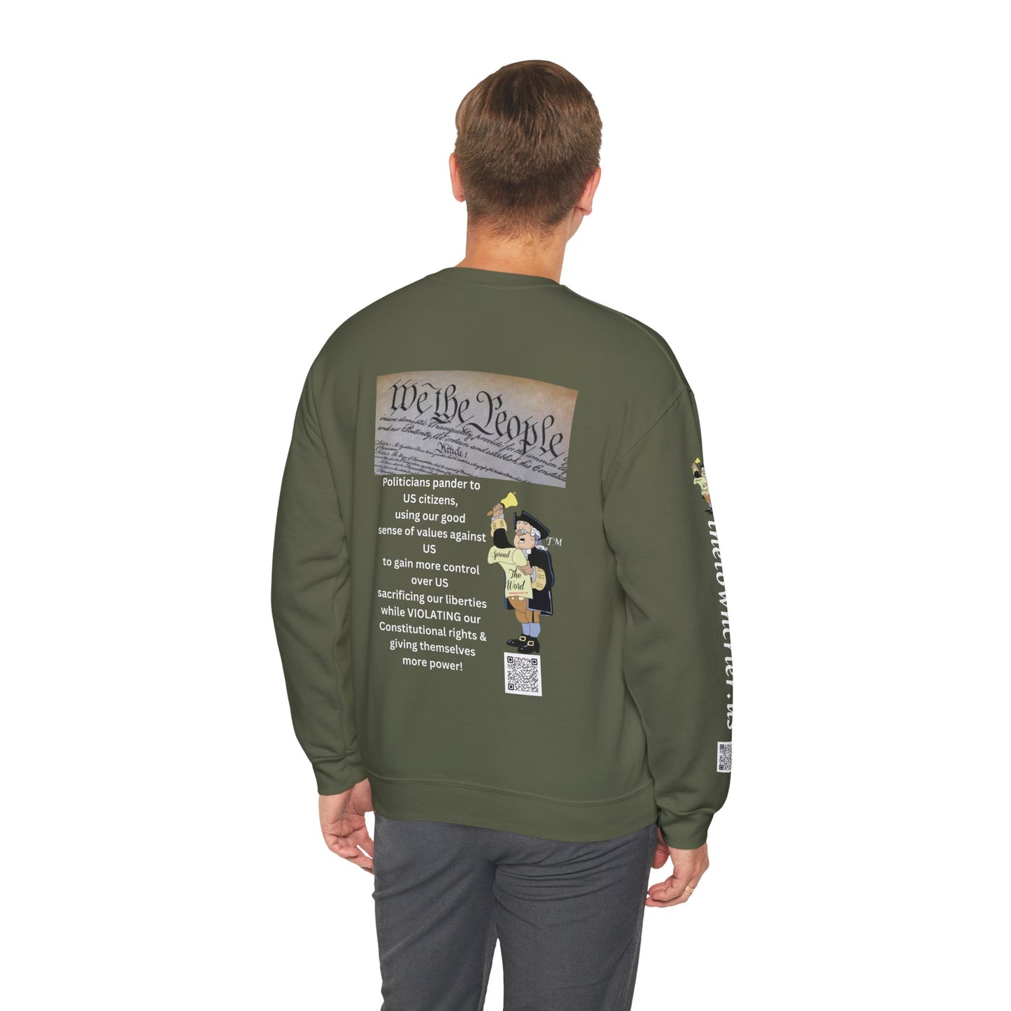 Politician pandering! Unisex Heavy Blend™ Crewneck Sweatshirt