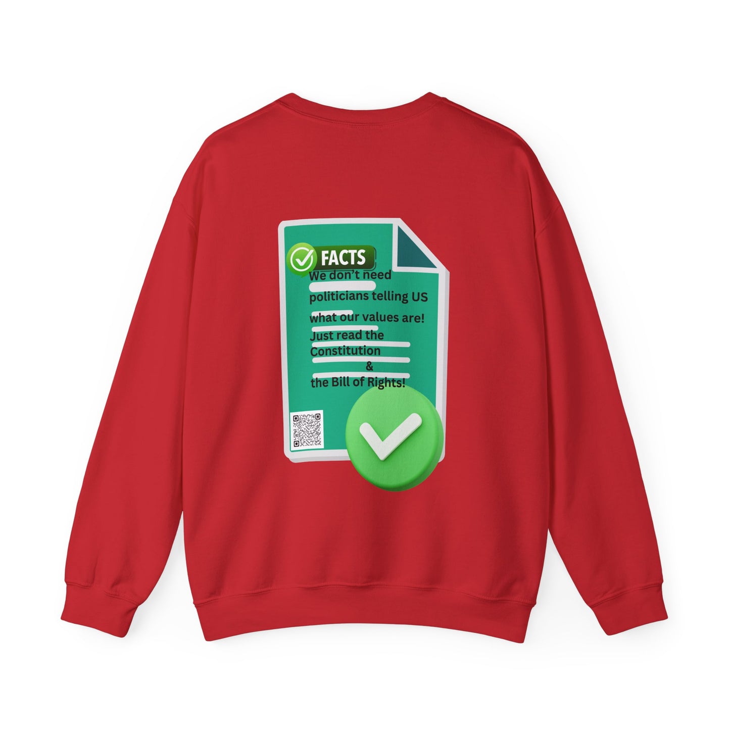 Fact check this! Unisex Heavy Blend™ Crewneck Sweatshirt