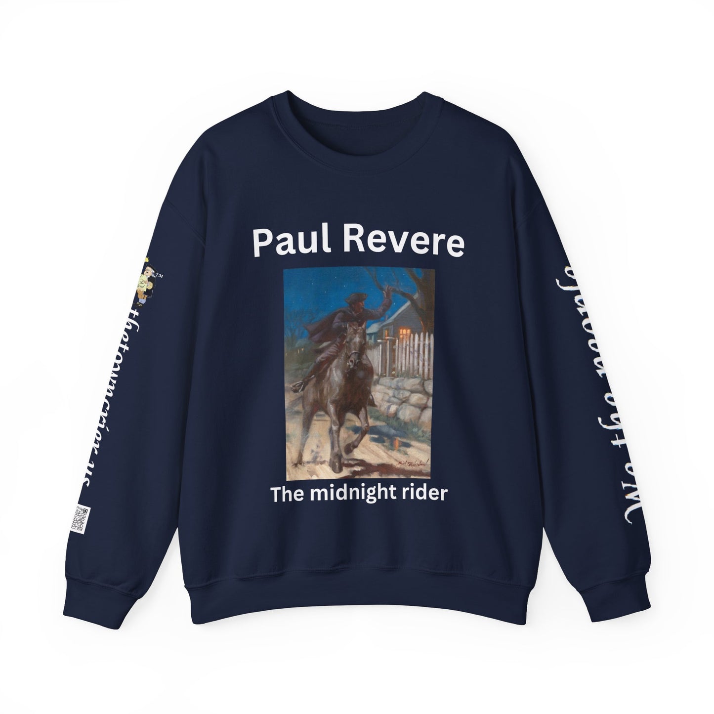 Paul Revere Unisex Heavy Blend™ Crewneck Sweatshirt