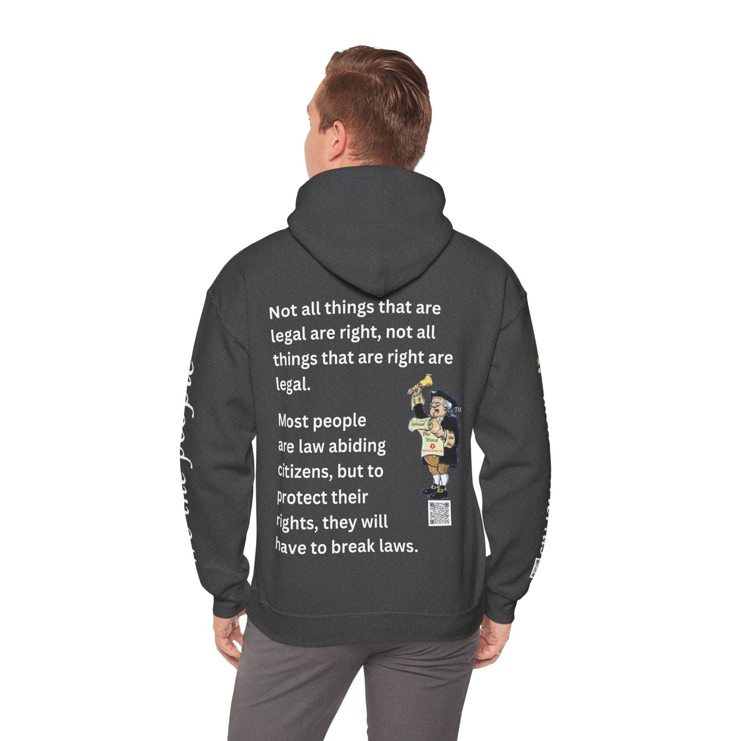 Guy Fawkes Hoodie Unisex Heavy Blend™ Hooded Sweatshirt