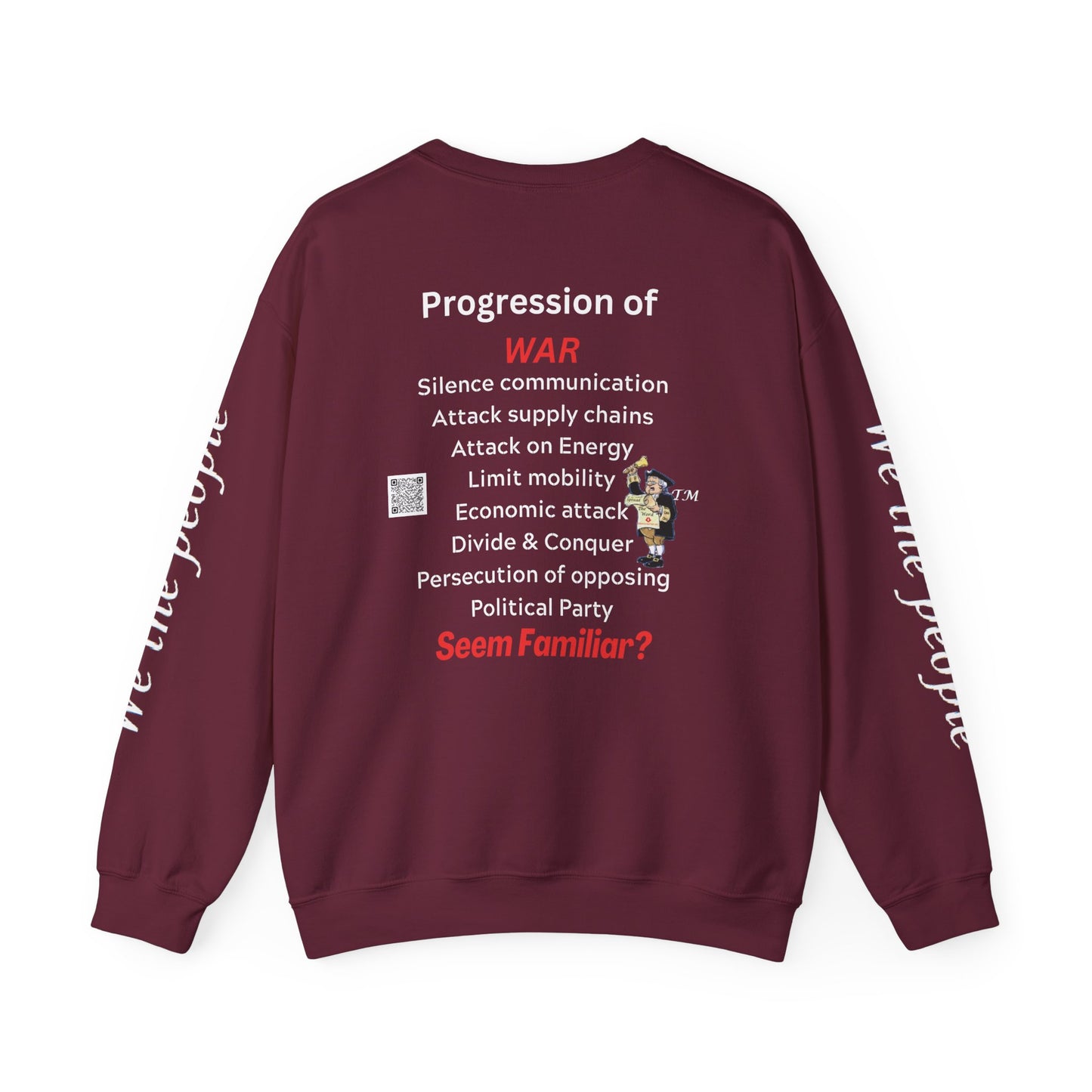 Progression of . . . Unisex Heavy Blend™ Crewneck Sweatshirt