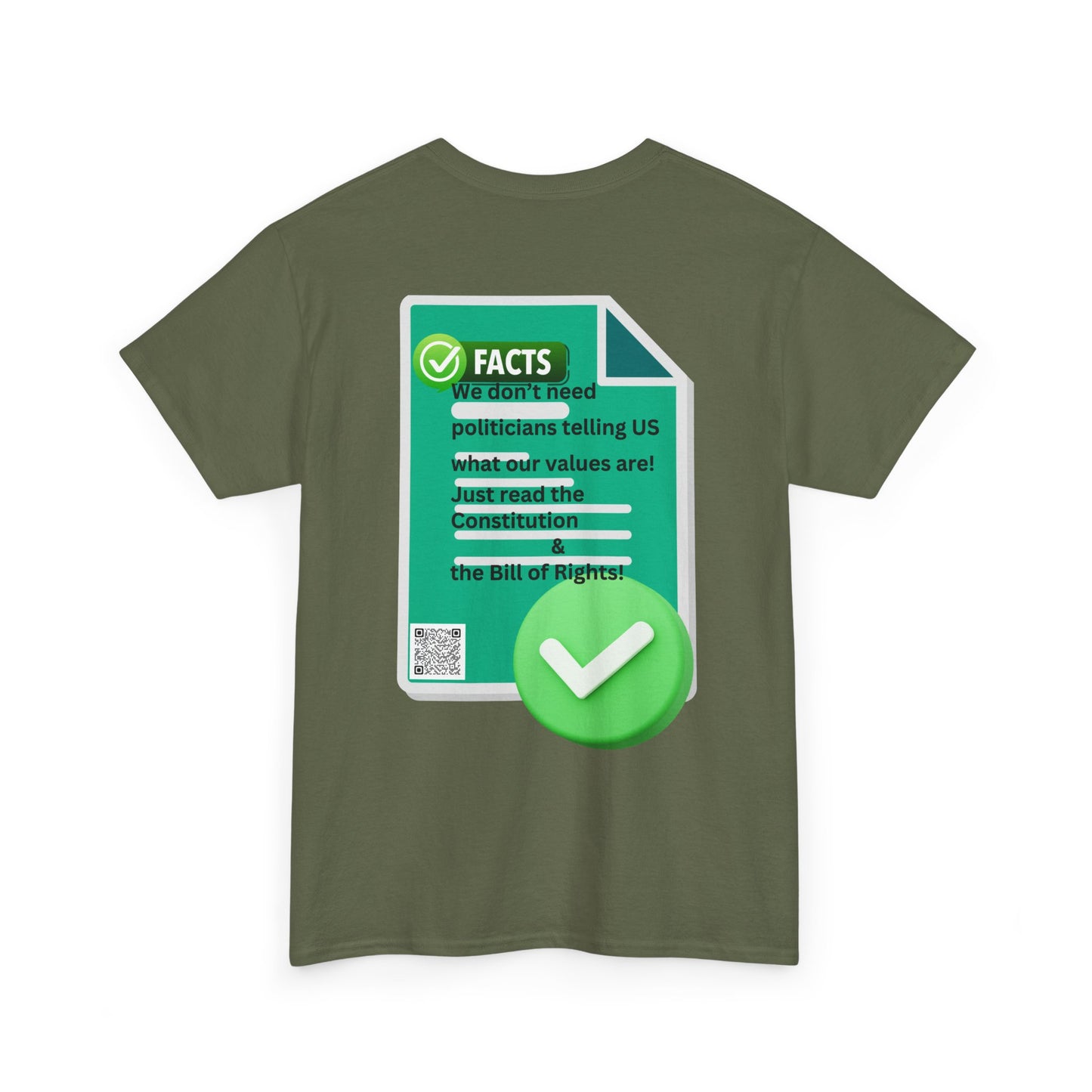 Fact Check This! Unisex Heavy Cotton Tee