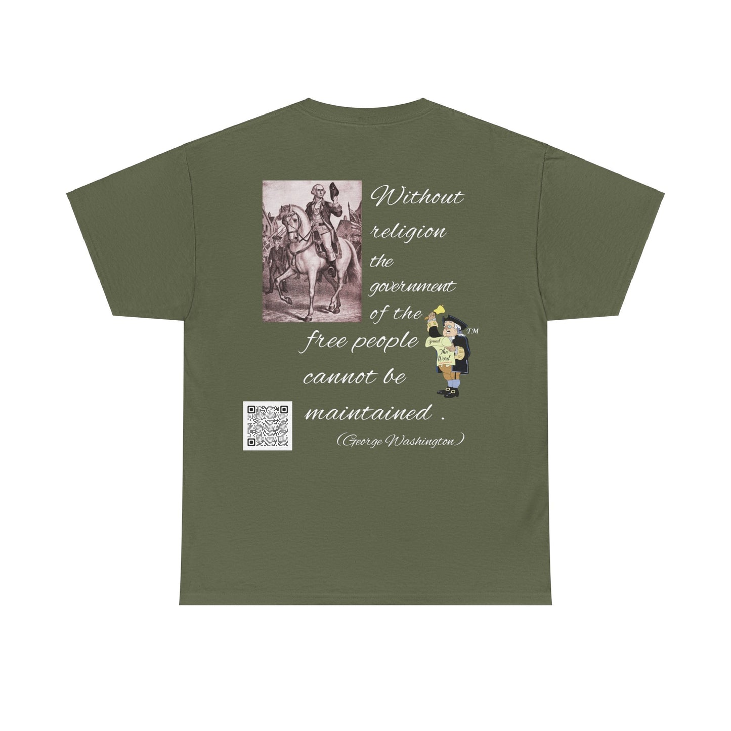 George Washington Unisex Heavy Cotton Tee
