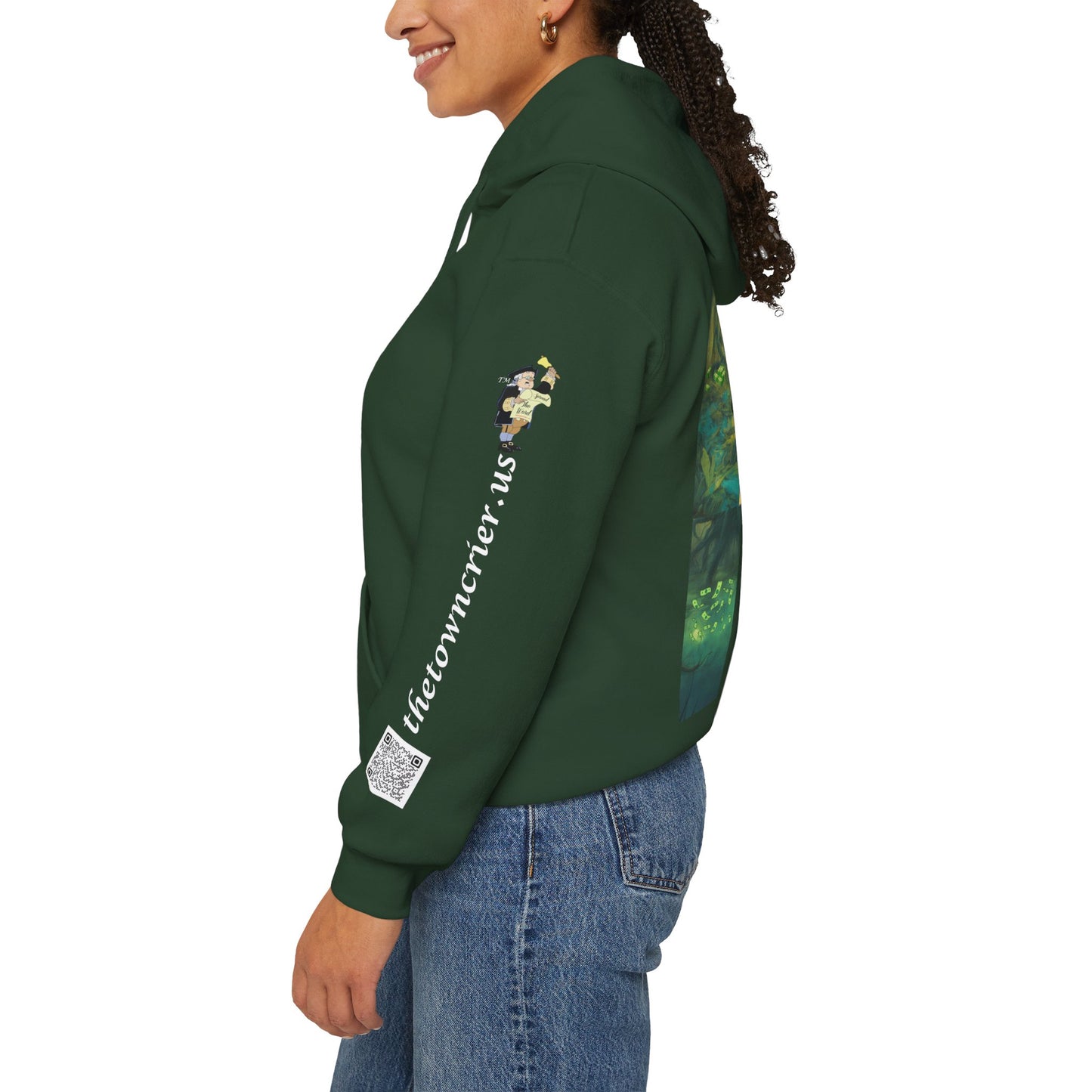 DOGE PANIC MONEY IN DC! Unisex Heavy Blend™ Hooded Sweatshirt