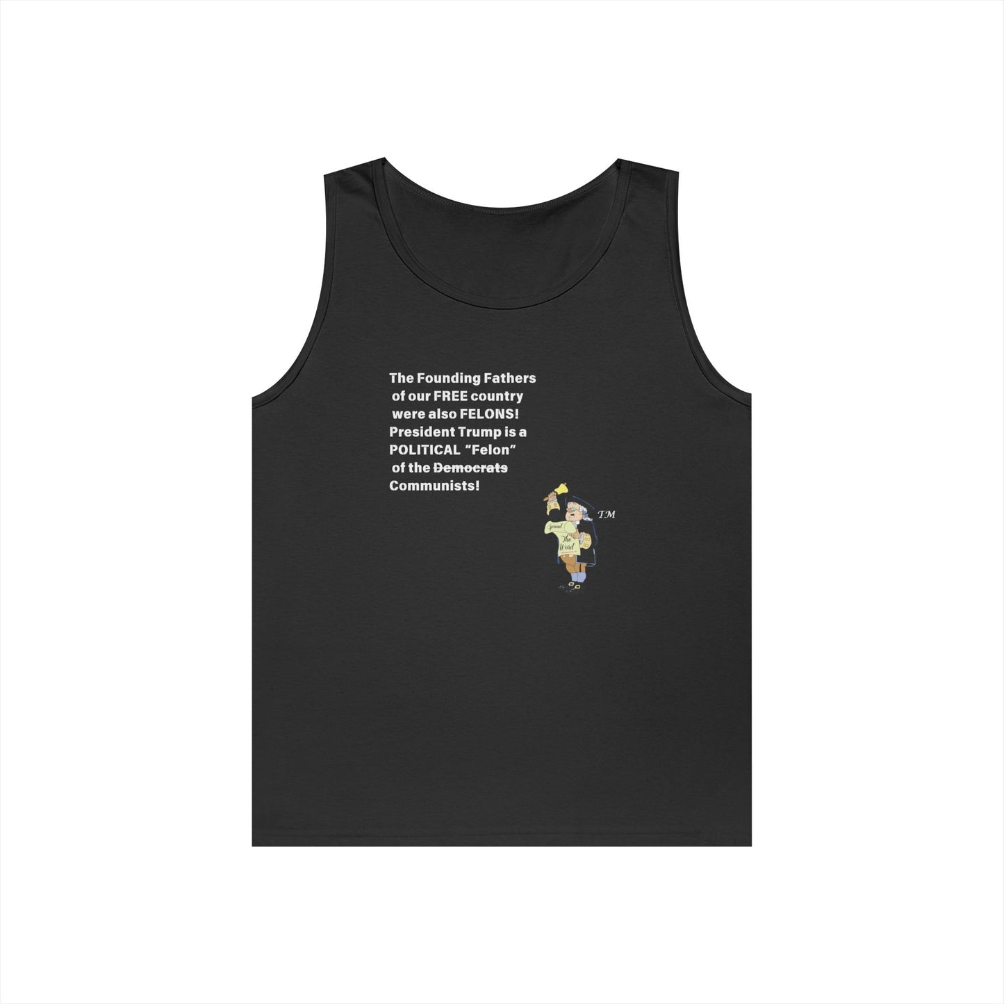 Founding Felons Tank Top - Unisex Heavy Cotton Style