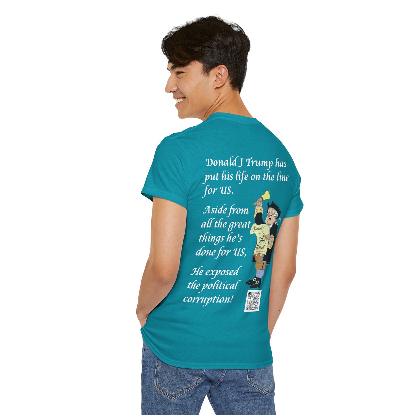 An Attack on US All Unisex Heavy Cotton Tee