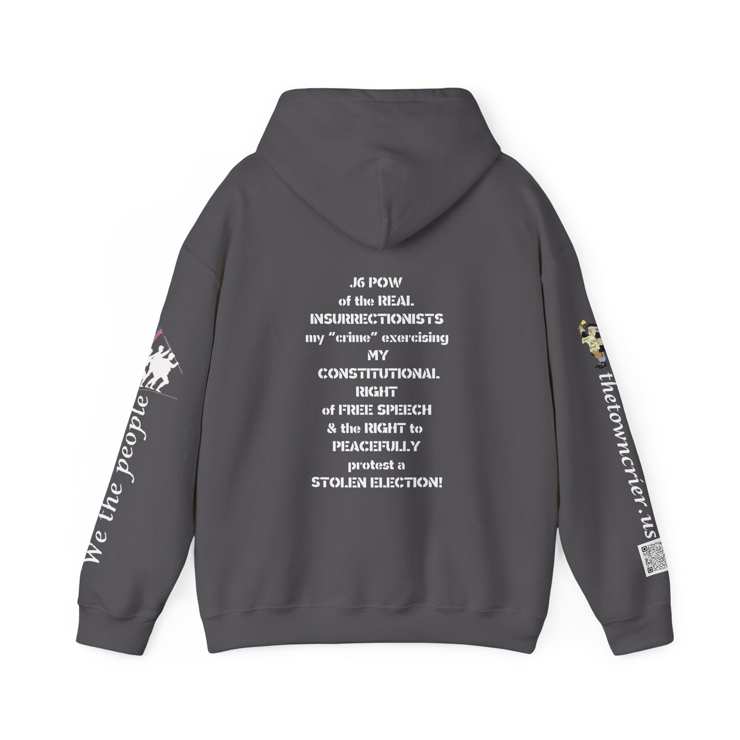 J6 POW Unisex Heavy Blend™ Hooded Sweatshirt