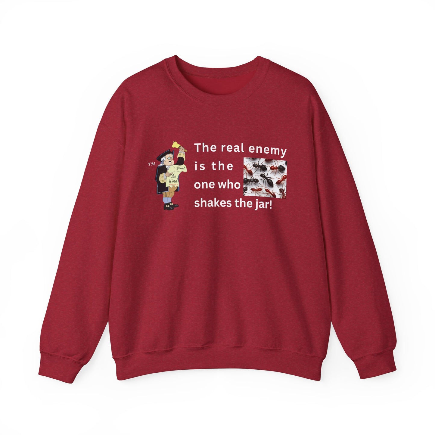Who Shook the Jar? Unisex Heavy Blend™ Crewneck Sweatshirt