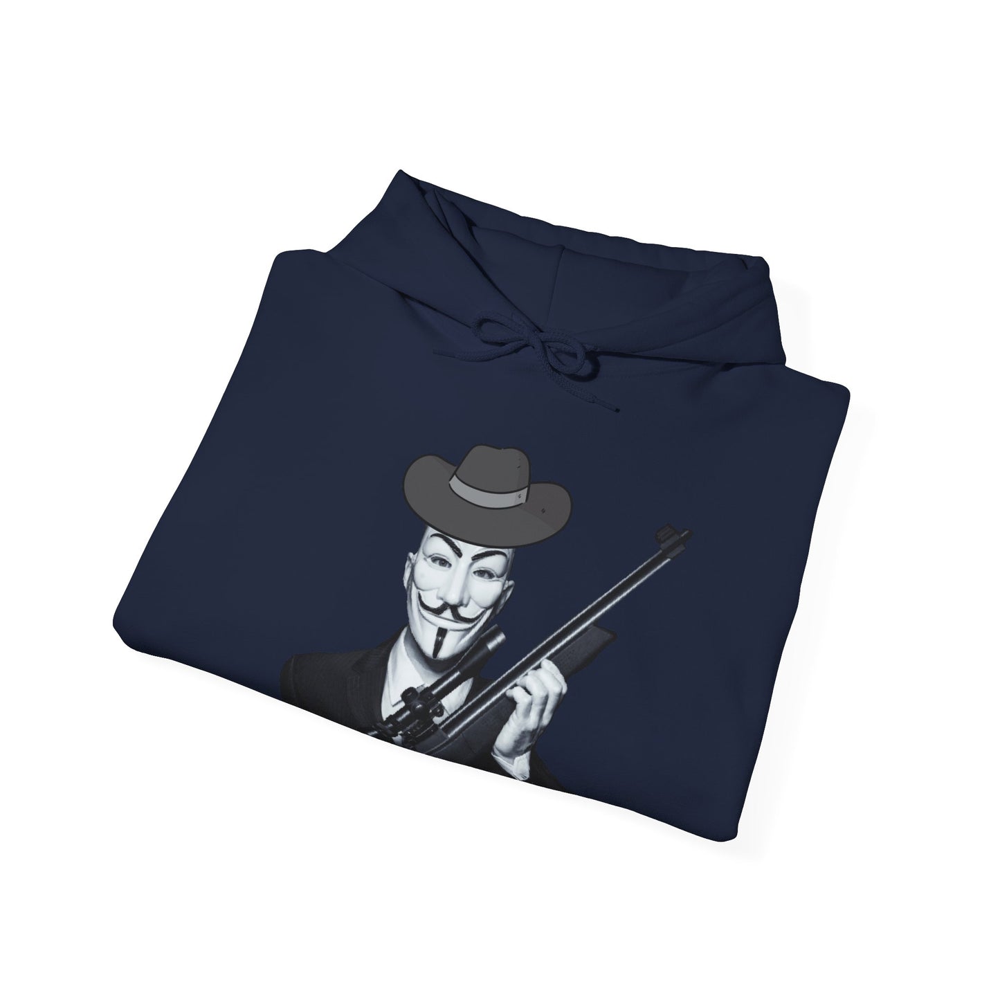 Guy Fawkes Hoodie Unisex Heavy Blend™ Hooded Sweatshirt