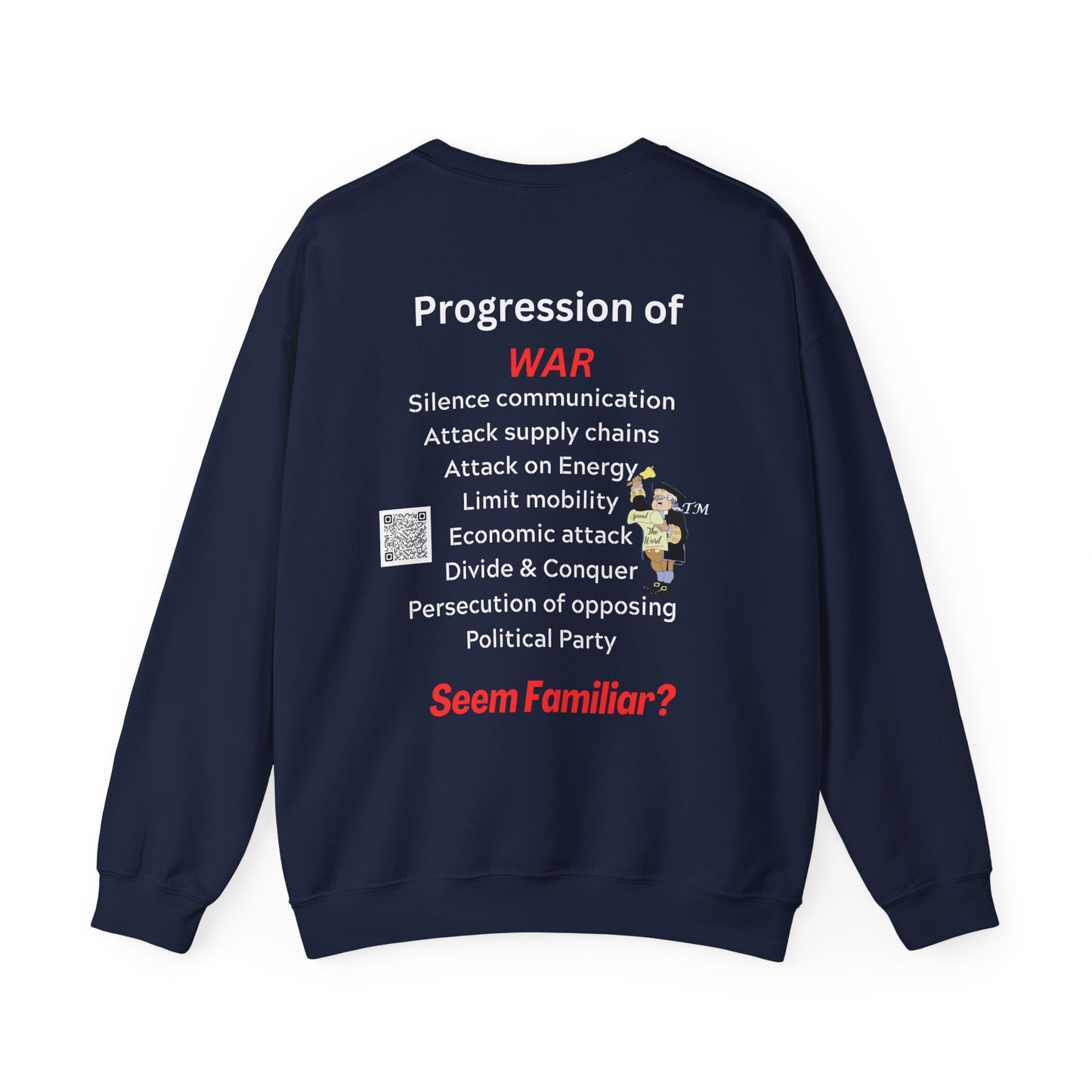 Progression of . . . Unisex Heavy Blend™ Crewneck Sweatshirt