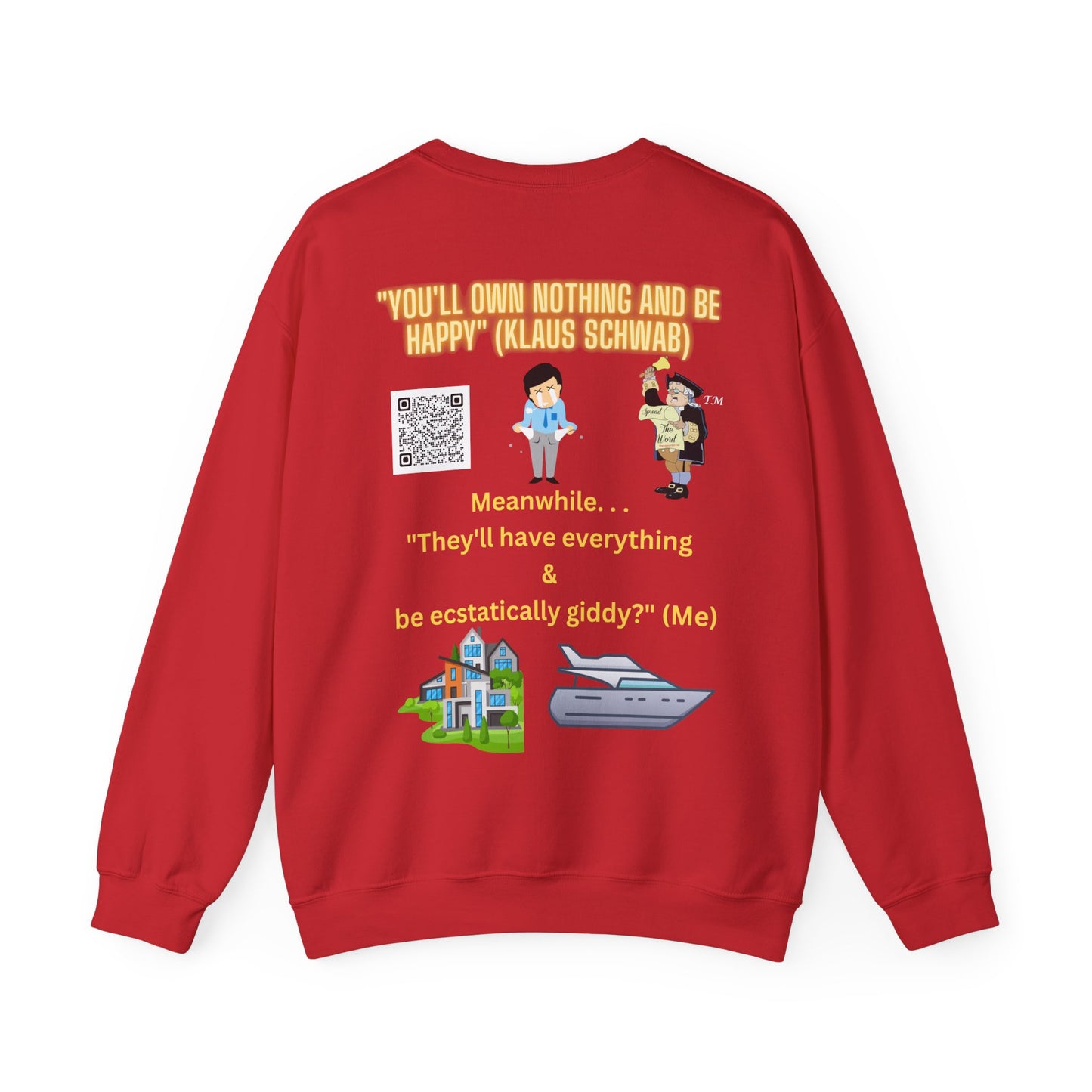 Anti Klause Unisex Heavy Blend™ Crewneck Sweatshirt