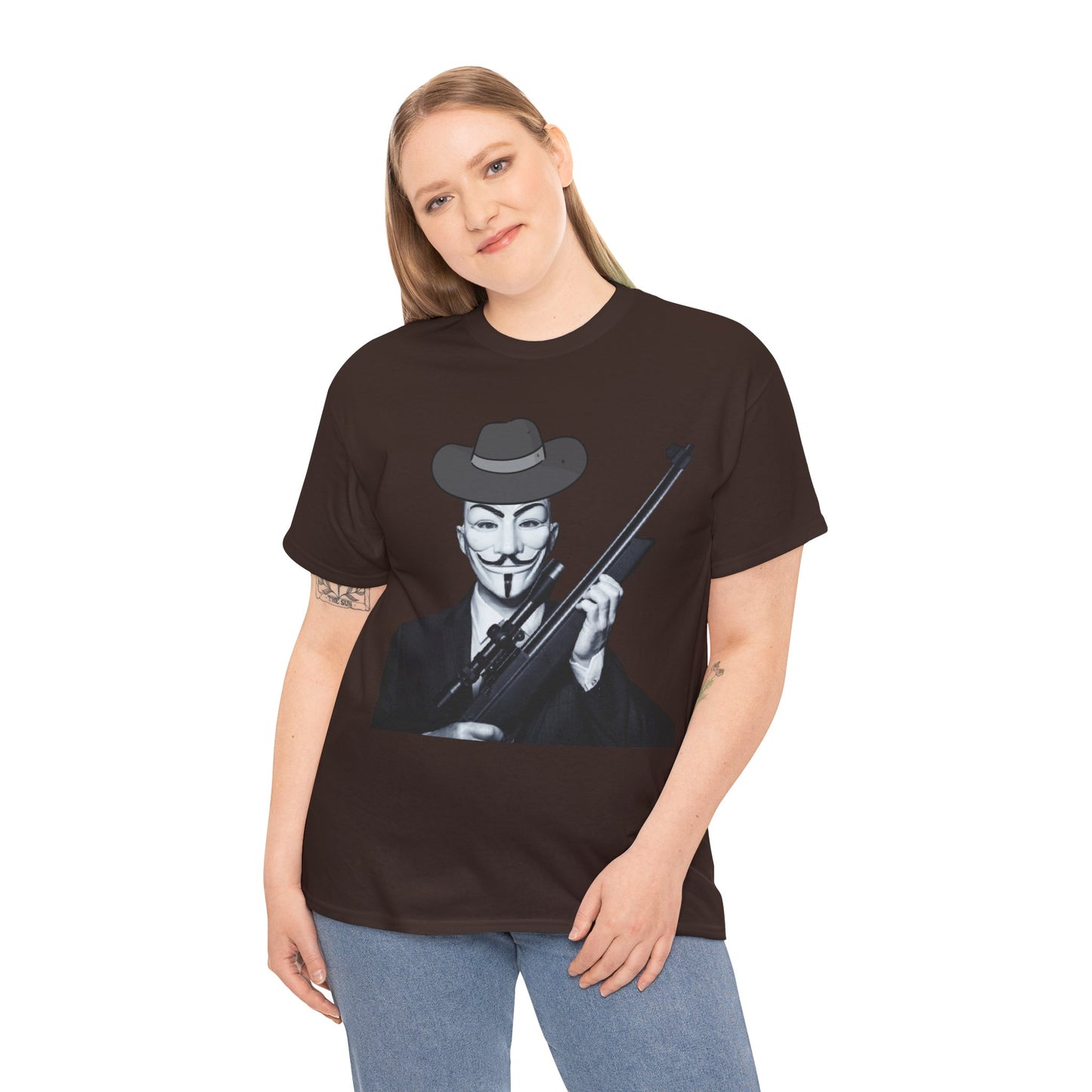 Guy Fawkes Unisex Heavy Cotton Tee