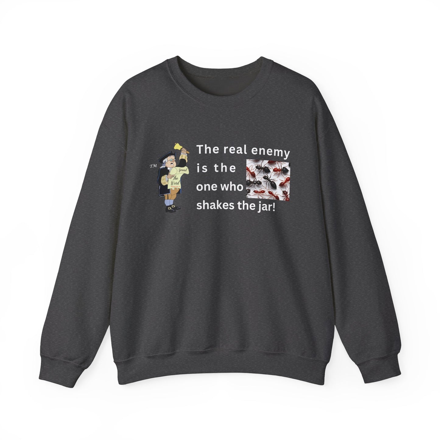 Who Shook the Jar? Unisex Heavy Blend™ Crewneck Sweatshirt