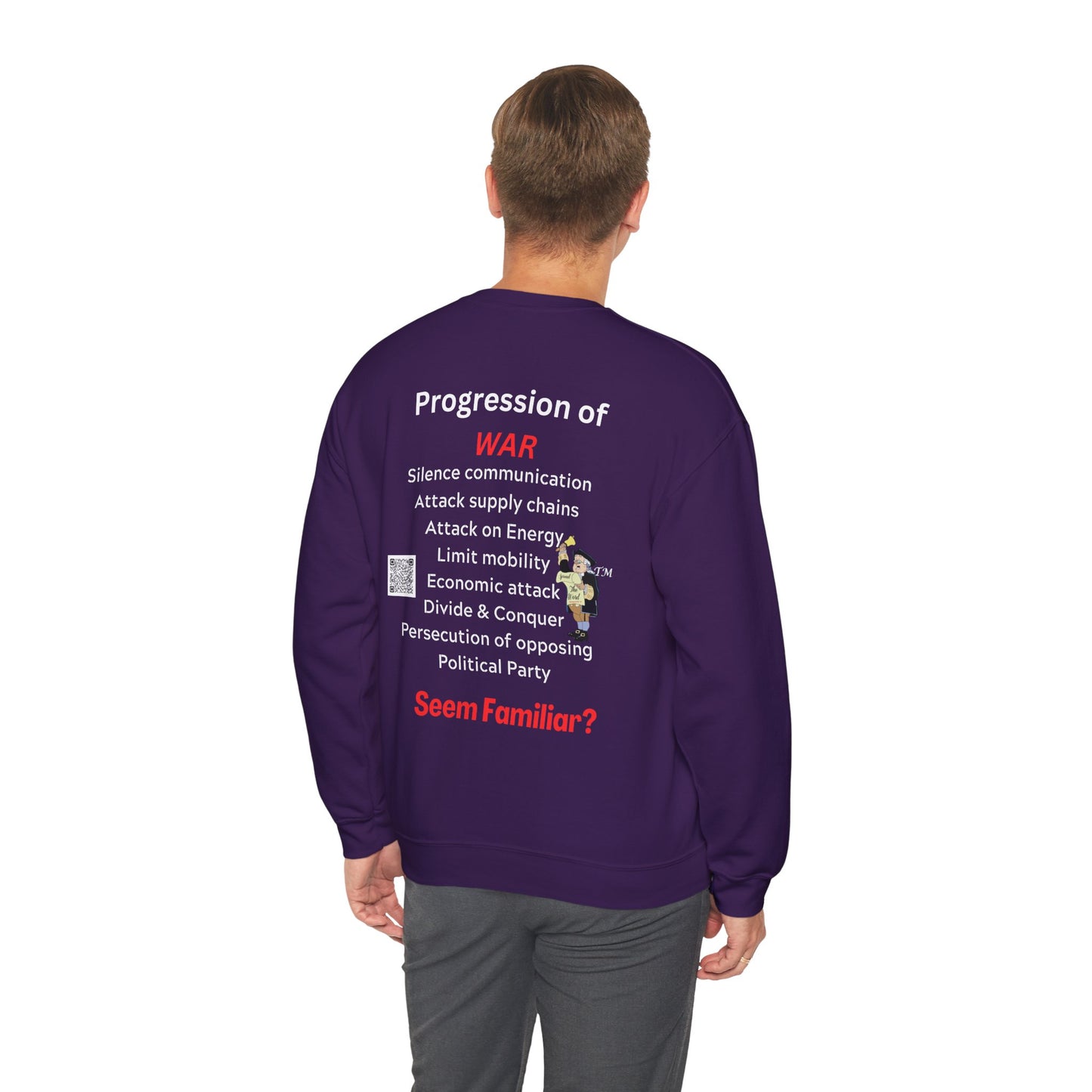 Progression of . . . Unisex Heavy Blend™ Crewneck Sweatshirt