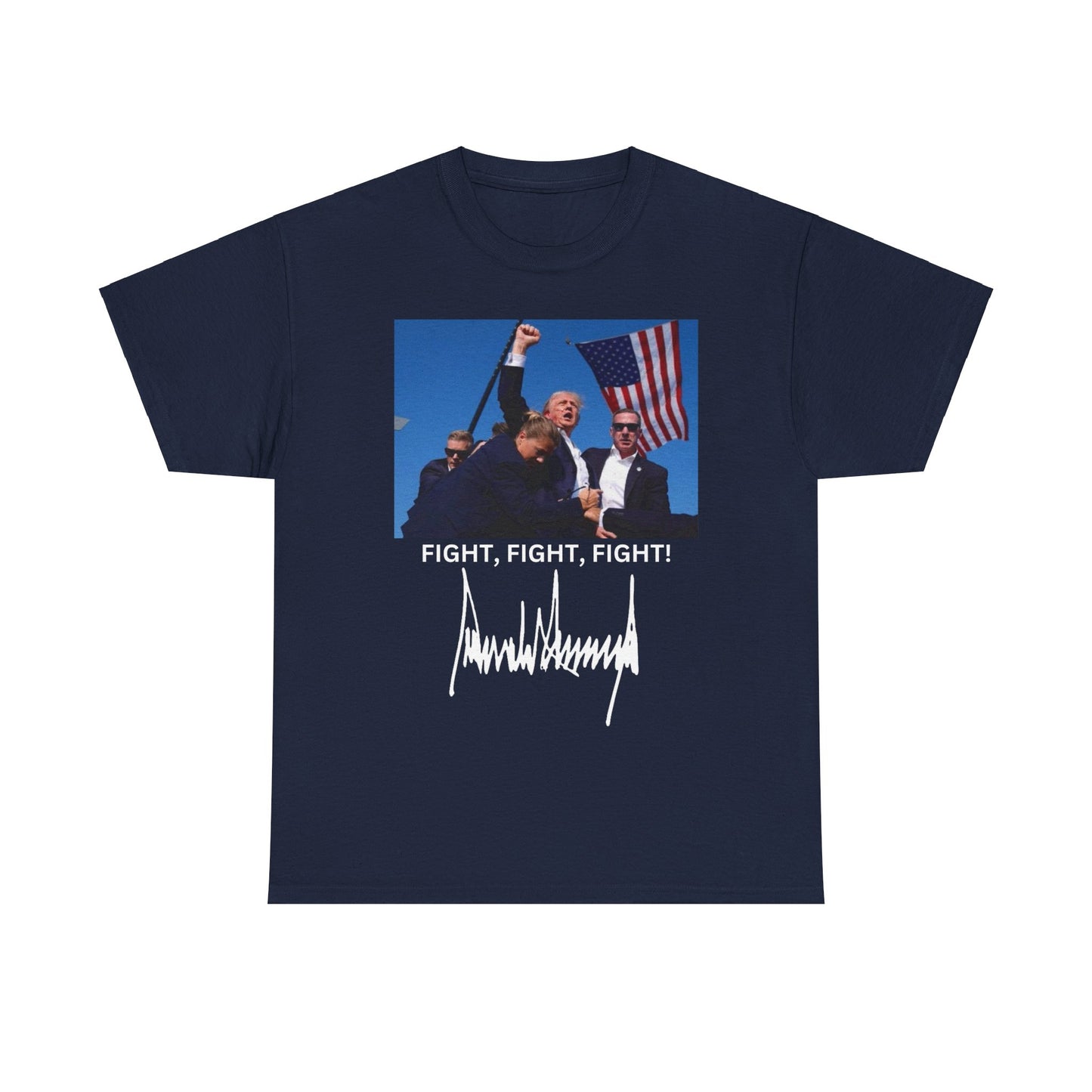 An Attack on US All Unisex Heavy Cotton Tee