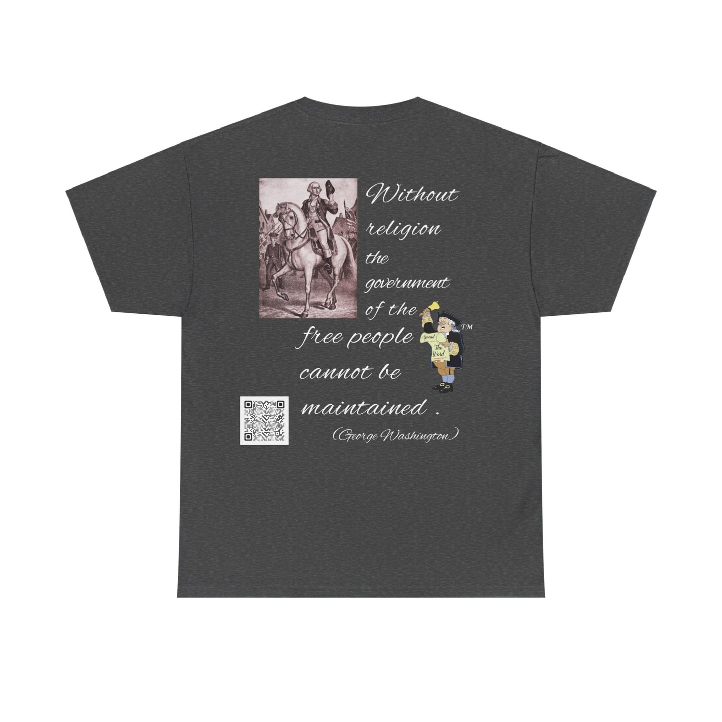 George Washington Unisex Heavy Cotton Tee