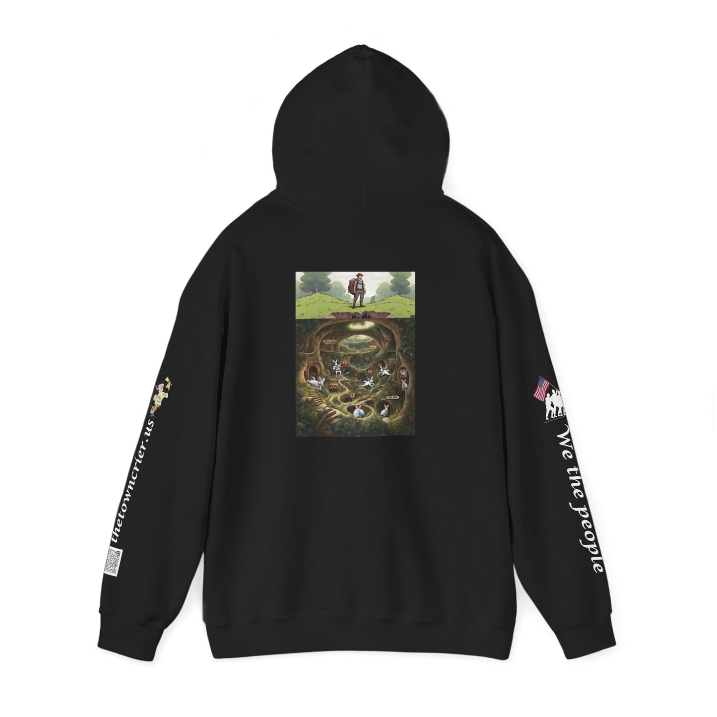 Pirate Bunny Unisex Heavy Blend™ Hooded Sweatshirt