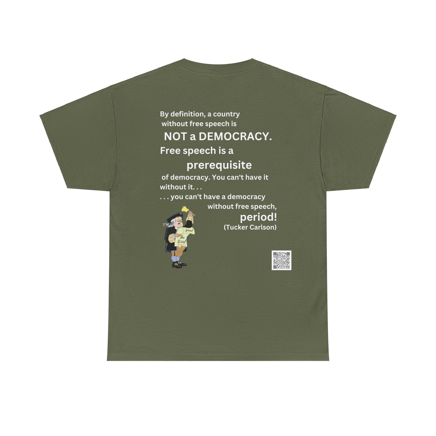 Free Speech Tucker Unisex Heavy Cotton Tee