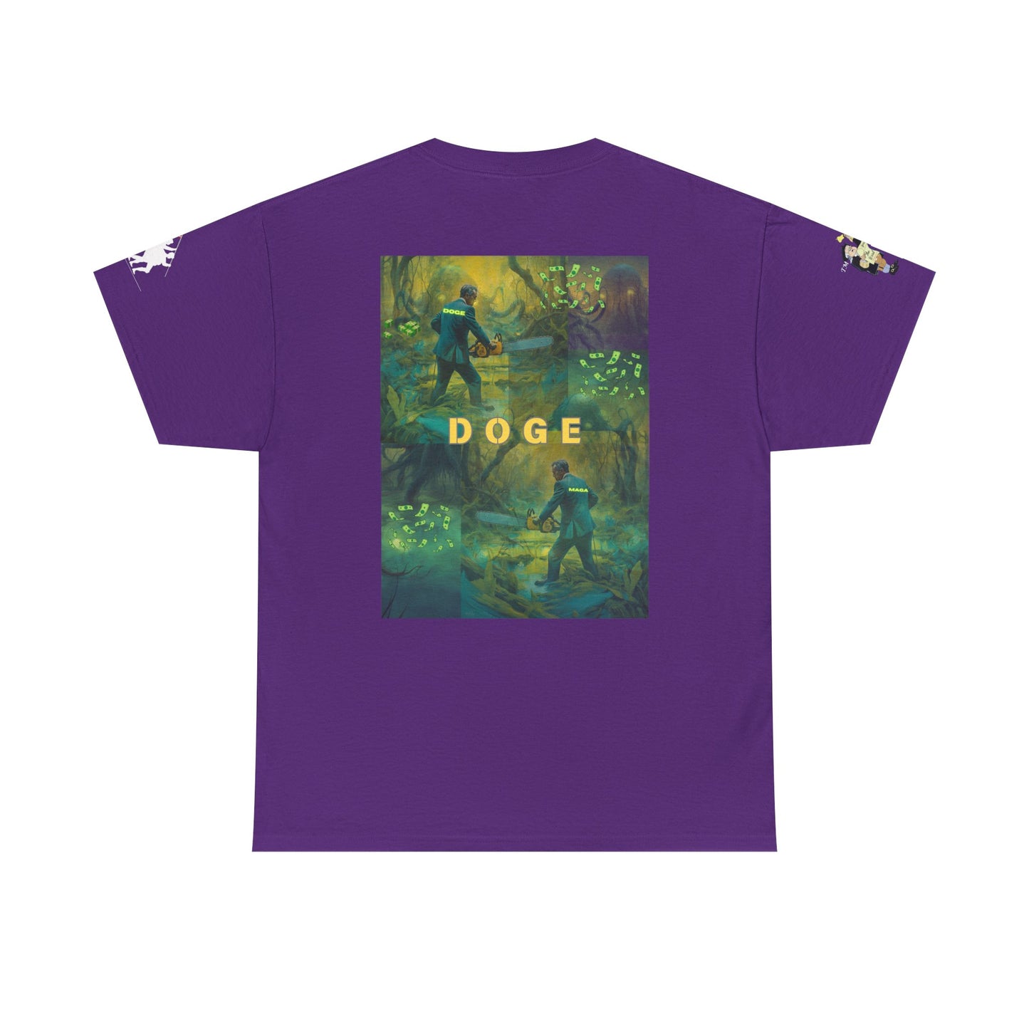 DOGE PANIC MONEY IN DC! Unisex Heavy Cotton Tee