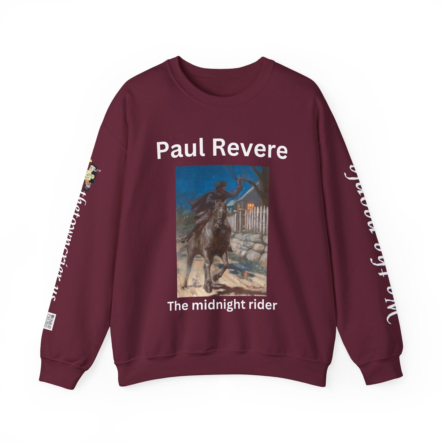 Paul Revere Unisex Heavy Blend™ Crewneck Sweatshirt
