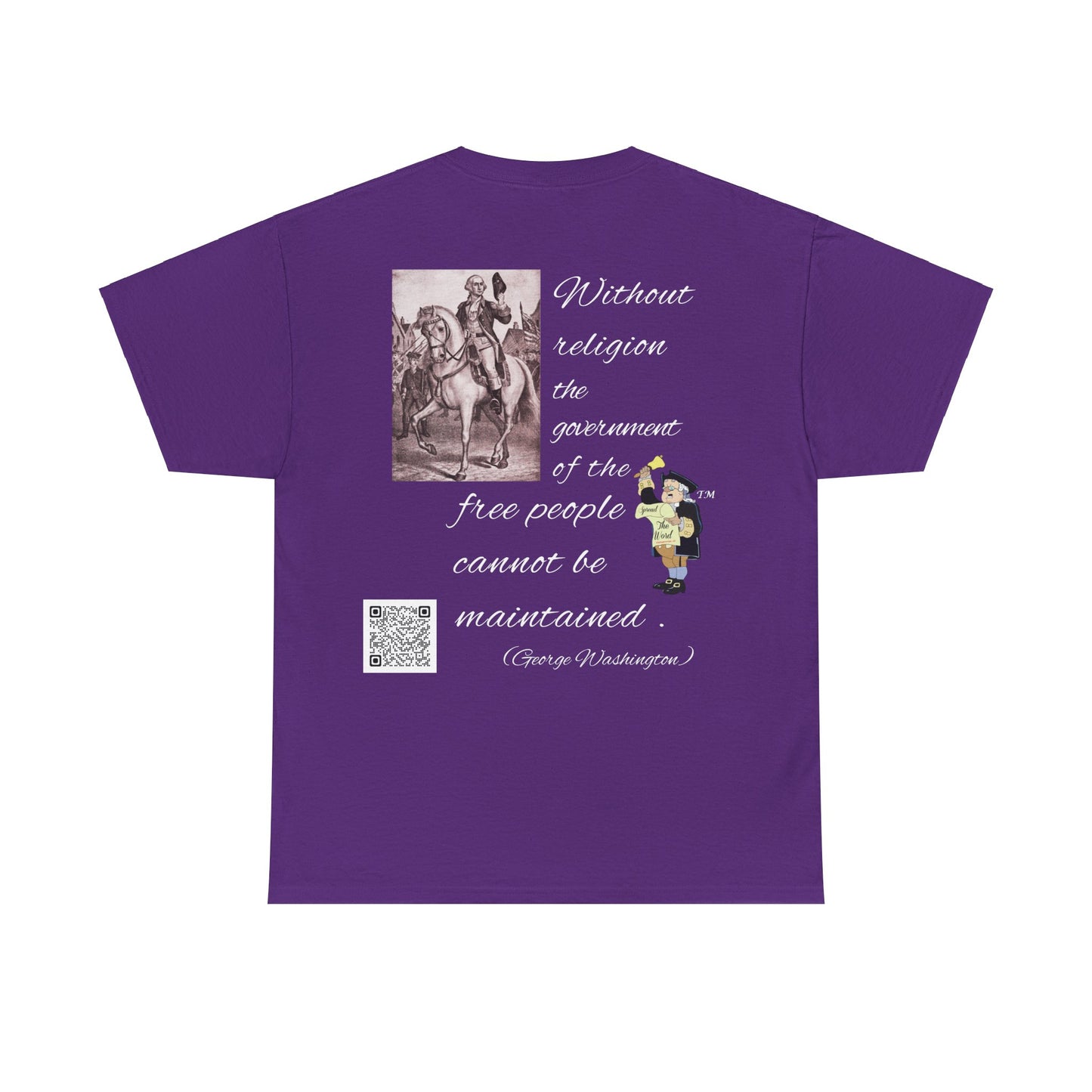 George Washington Unisex Heavy Cotton Tee
