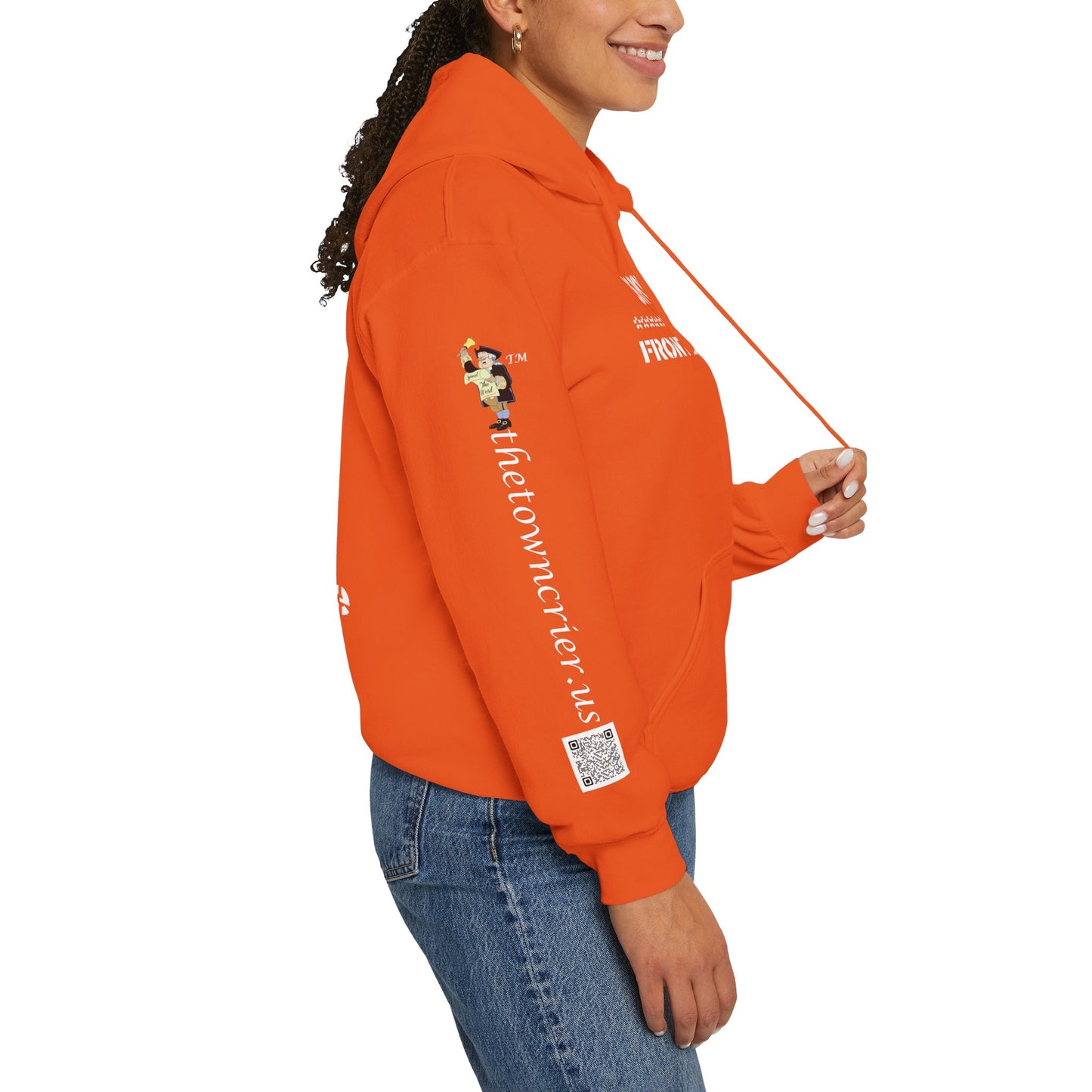 J6 POW of the Deep State! Unisex Heavy Blend™ Hooded Sweatshirt