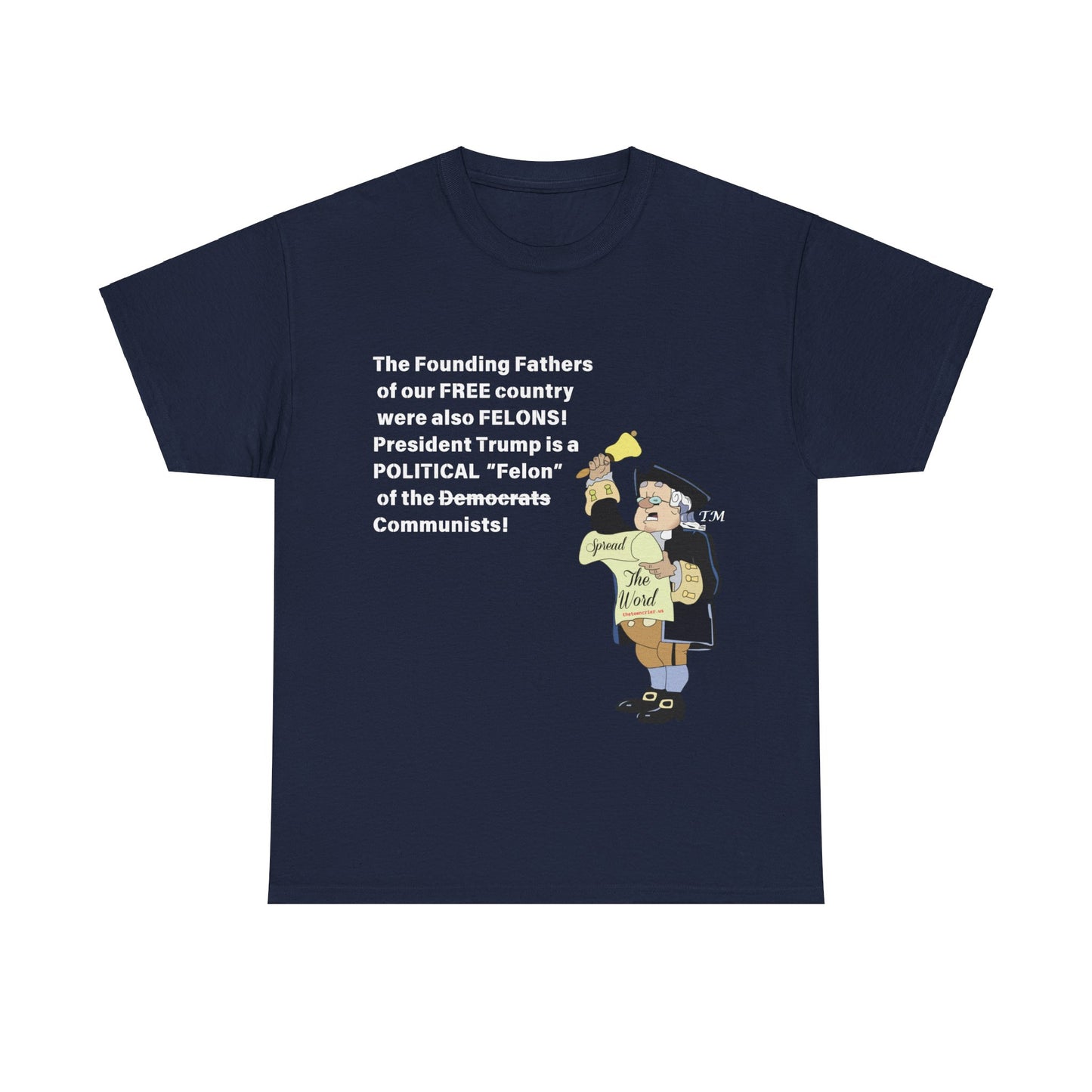 Founding Felons Unisex Heavy Cotton Tee