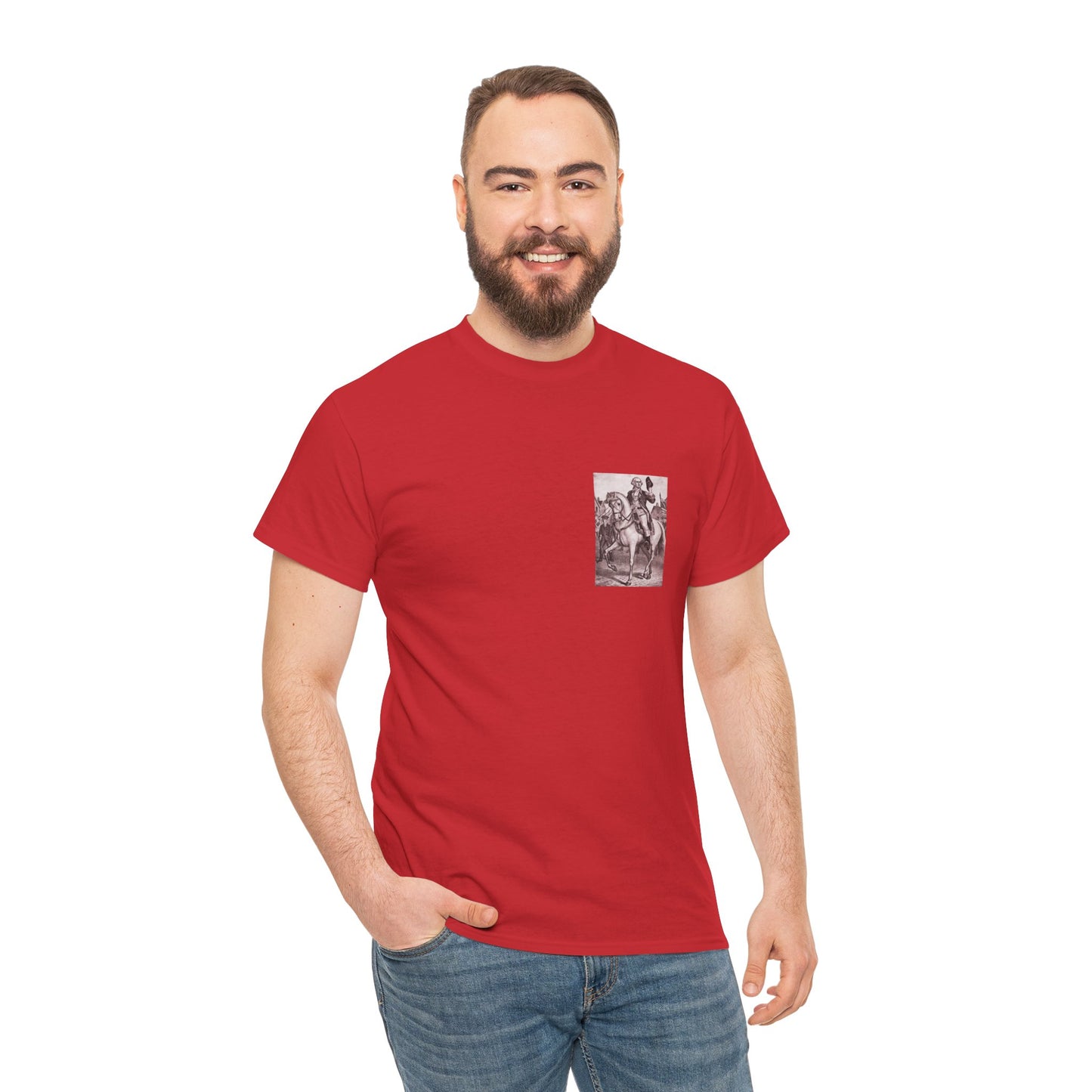 George Washington Unisex Heavy Cotton Tee