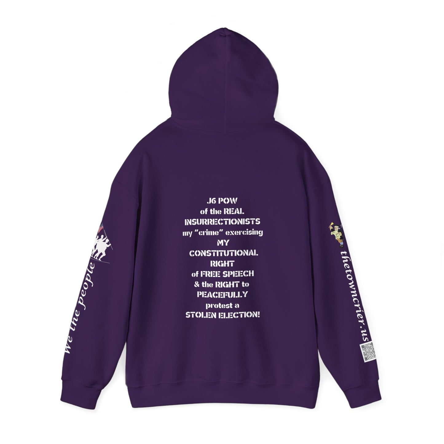J6 POW Unisex Heavy Blend™ Hooded Sweatshirt