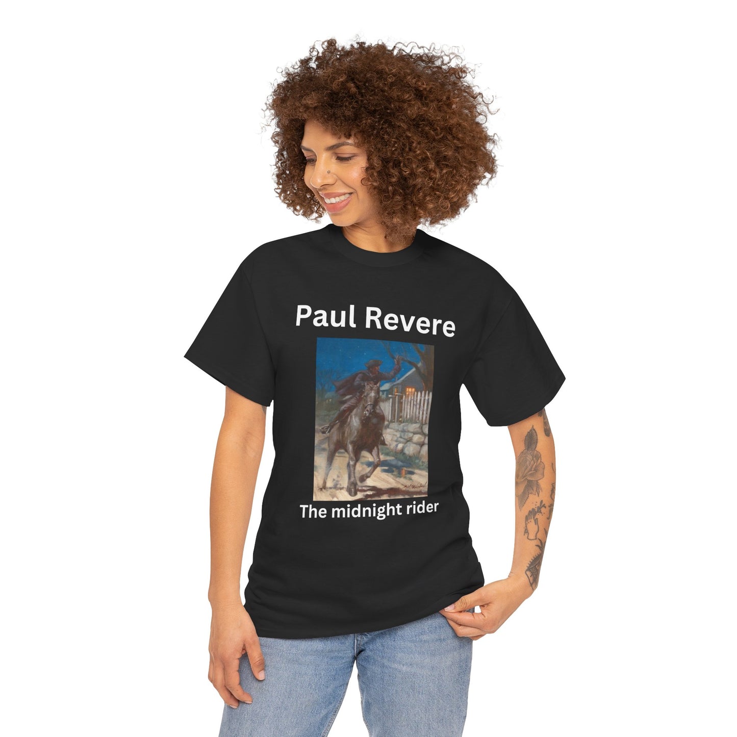 Paul Revere Unisex Heavy Cotton Tee