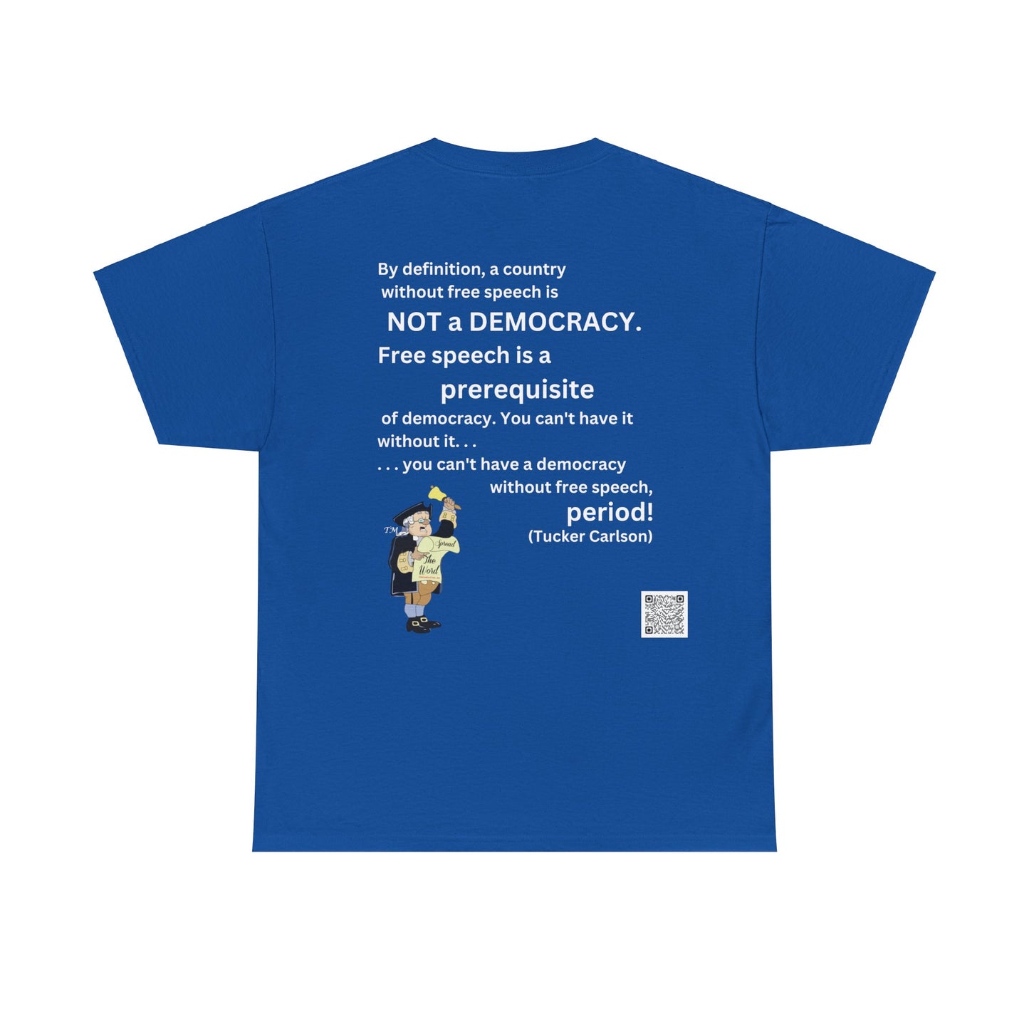 Free Speech Tucker Unisex Heavy Cotton Tee
