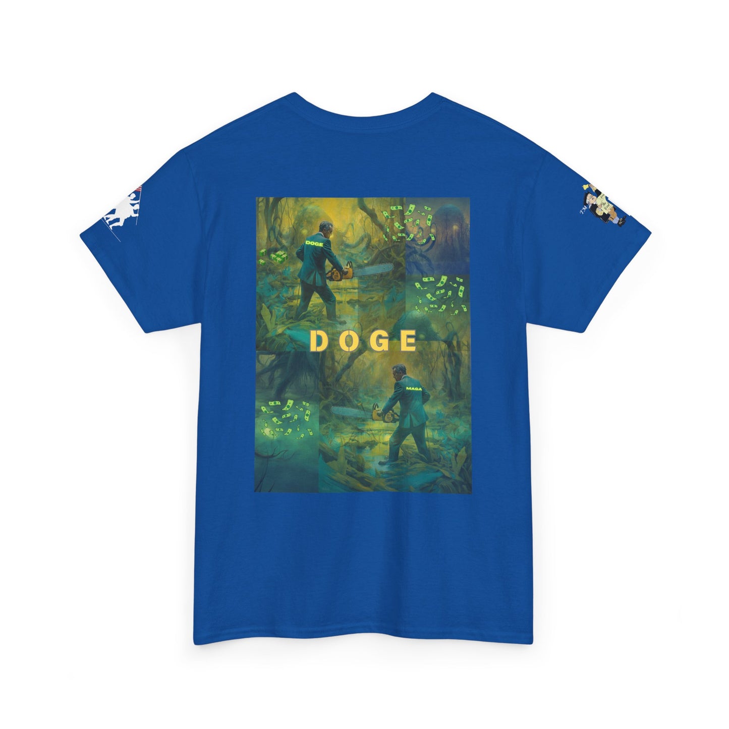 DOGE PANIC MONEY IN DC! Unisex Heavy Cotton Tee