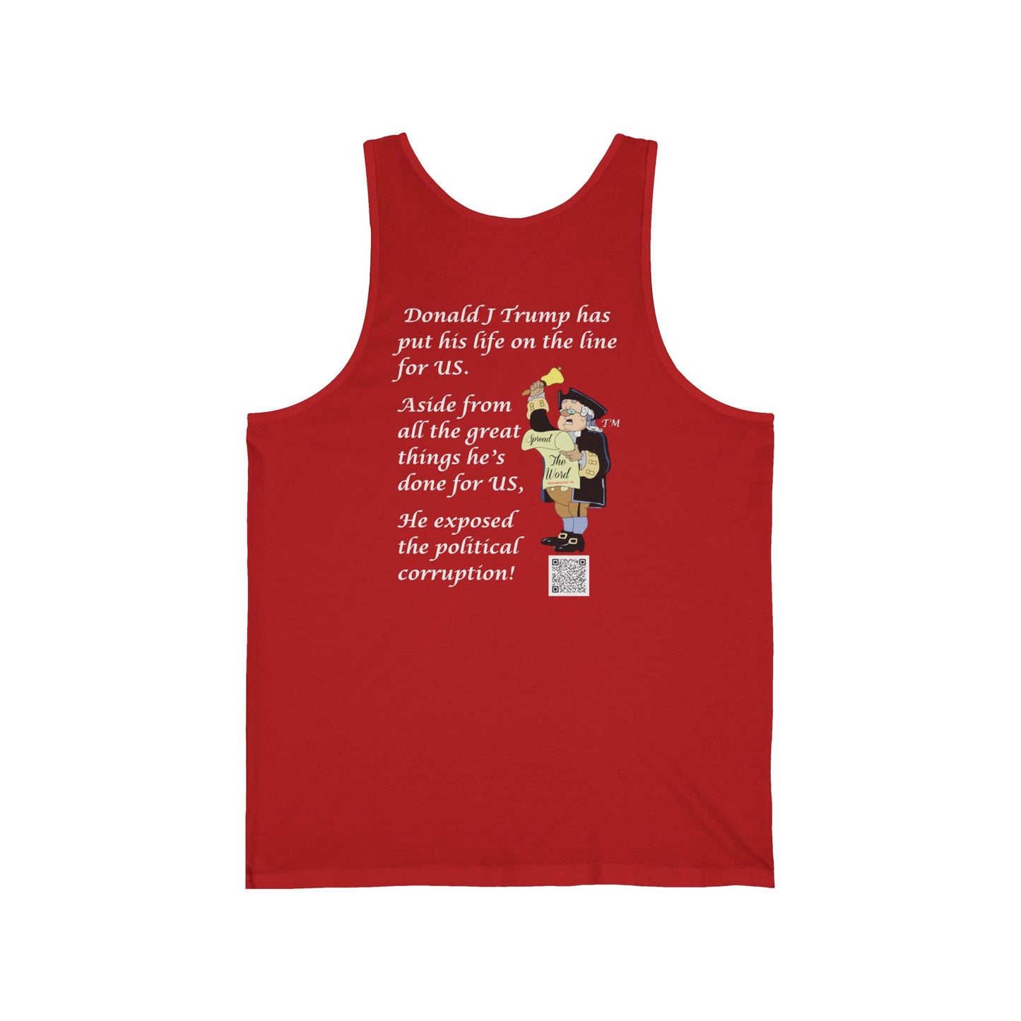 An Attack against US All Unisex Jersey Tank
