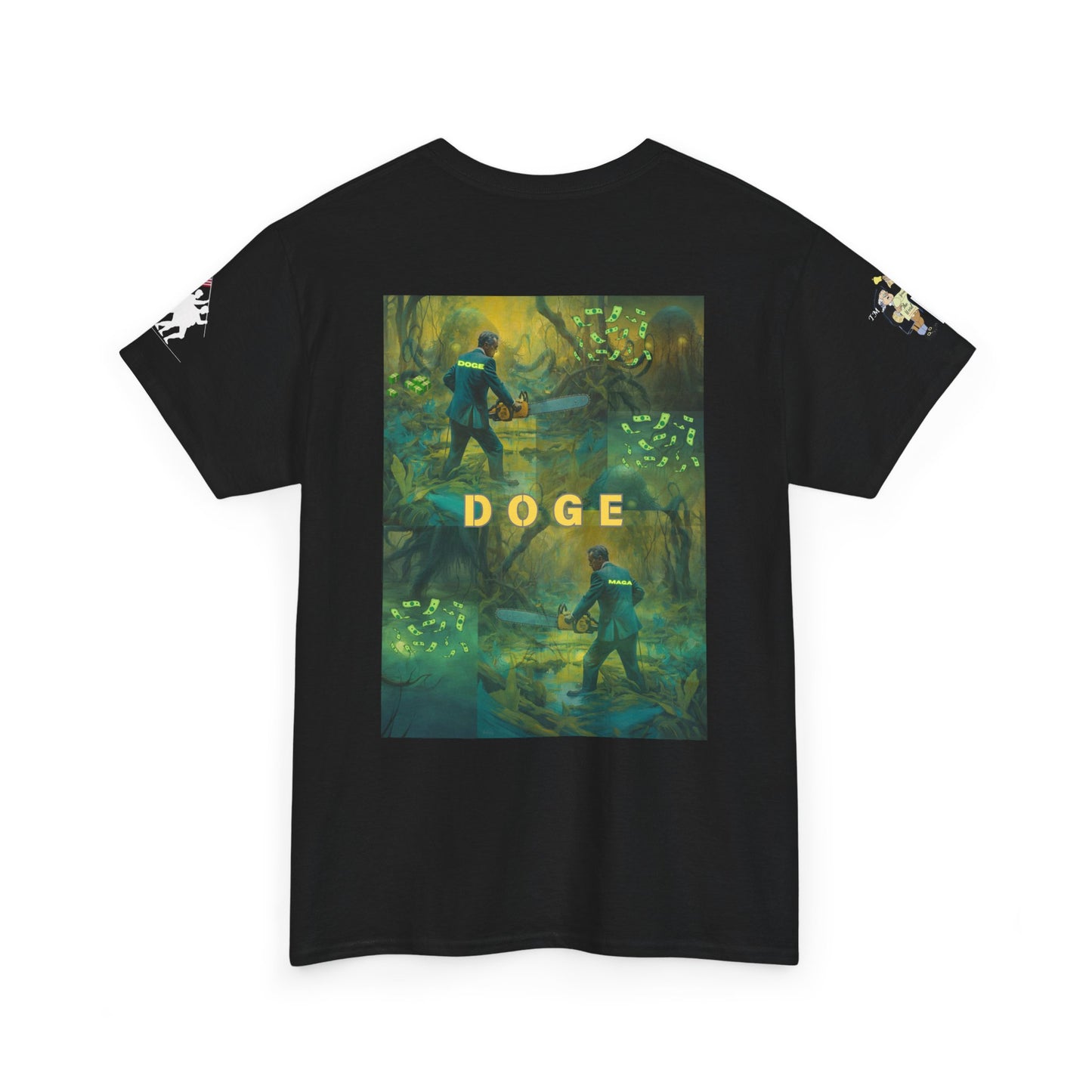 DOGE PANIC MONEY IN DC! Unisex Heavy Cotton Tee