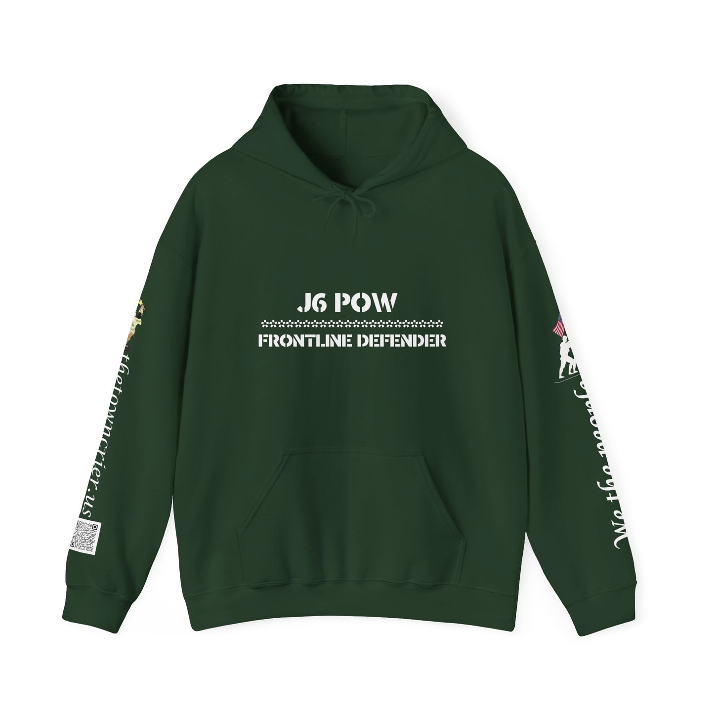 J6 POW DC. Unisex Heavy Blend™ Hooded Sweatshirt