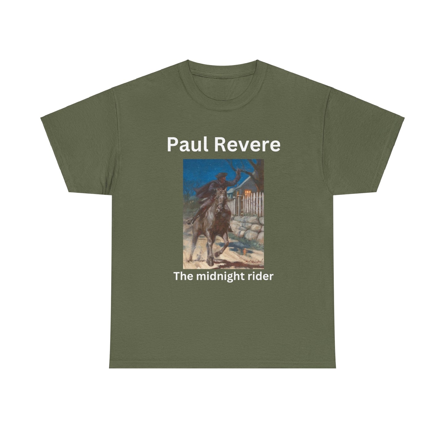 Paul Revere Unisex Heavy Cotton Tee