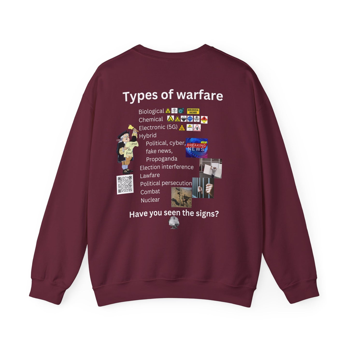 Do you see the signs? Unisex Heavy Blend™ Crewneck Sweatshirt