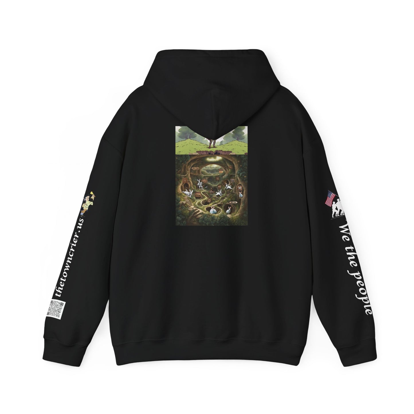Pirate Bunny Unisex Heavy Blend™ Hooded Sweatshirt