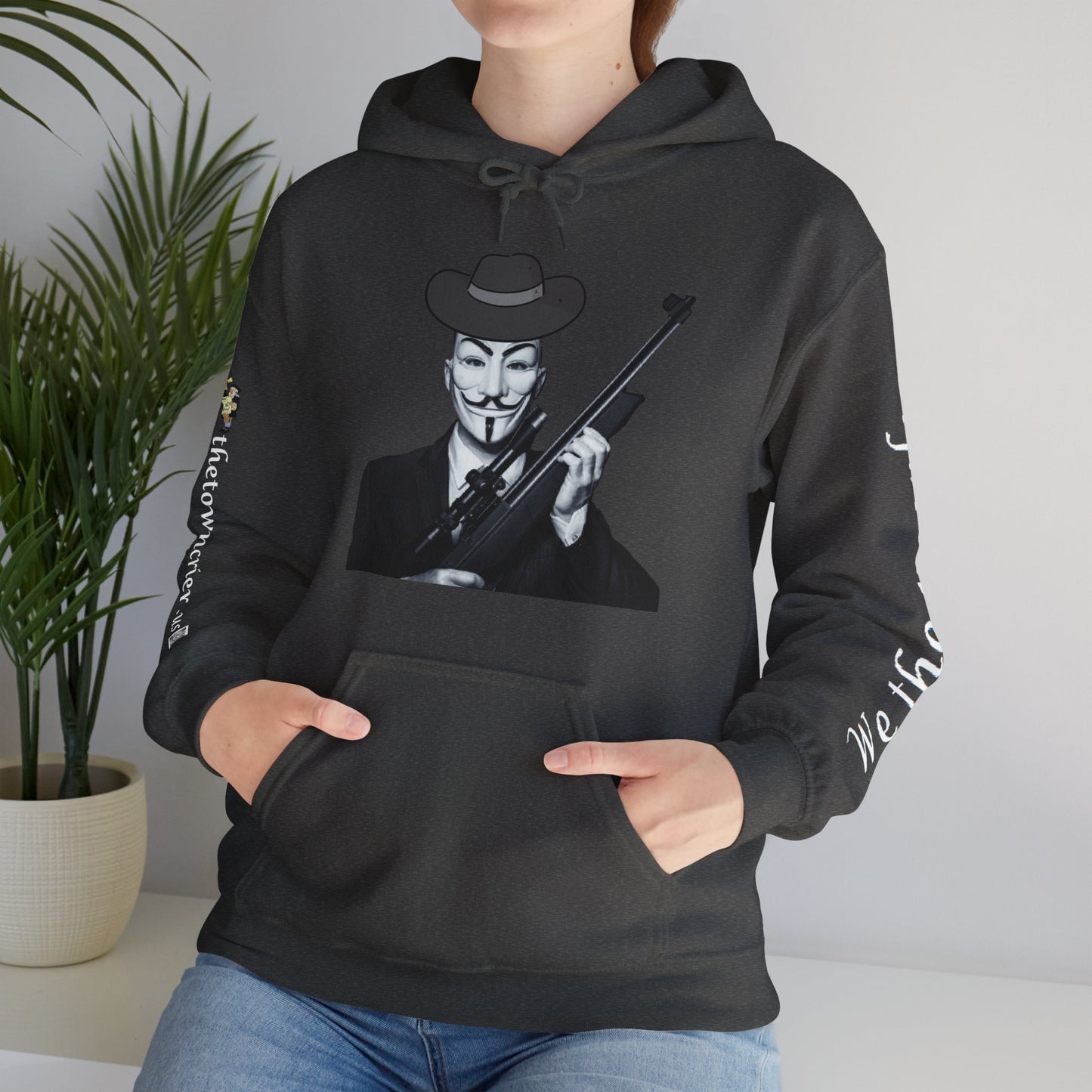 Guy Fawkes Hoodie Unisex Heavy Blend™ Hooded Sweatshirt