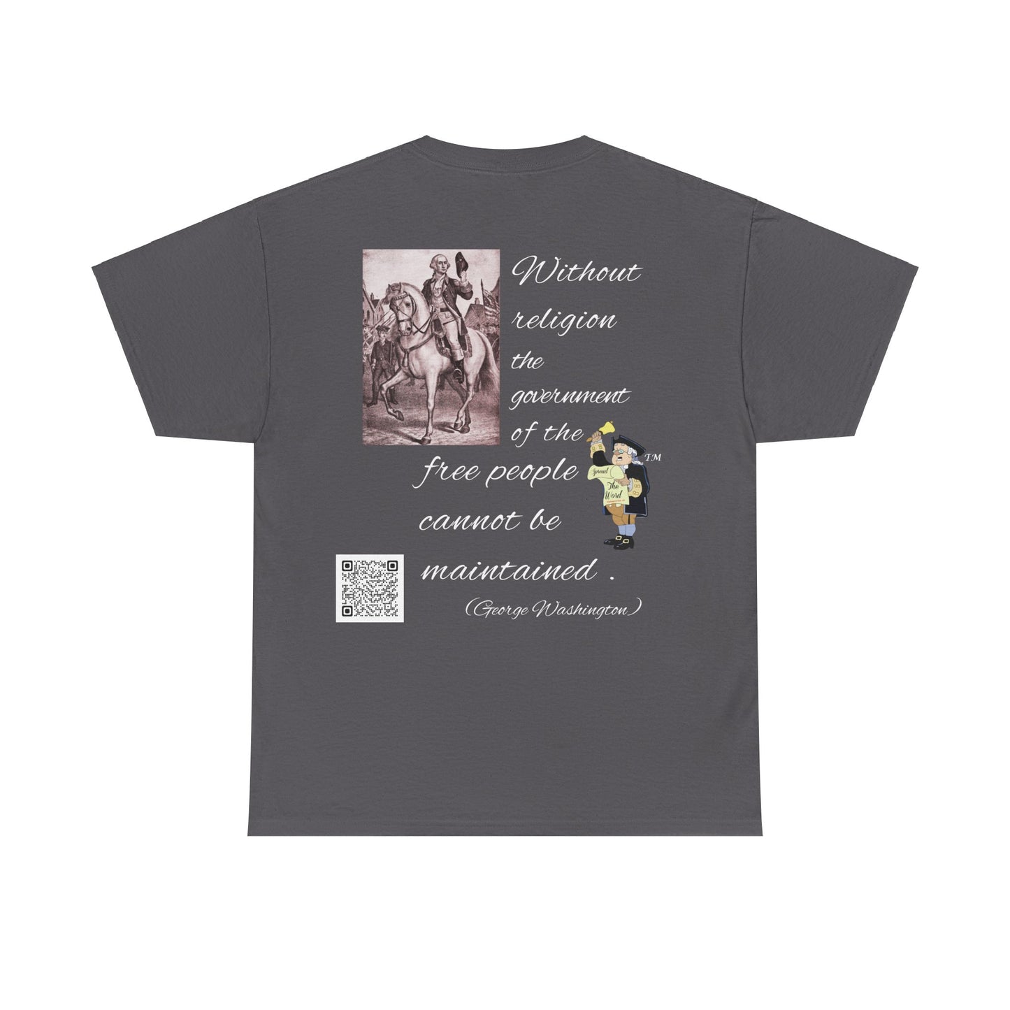 George Washington Unisex Heavy Cotton Tee
